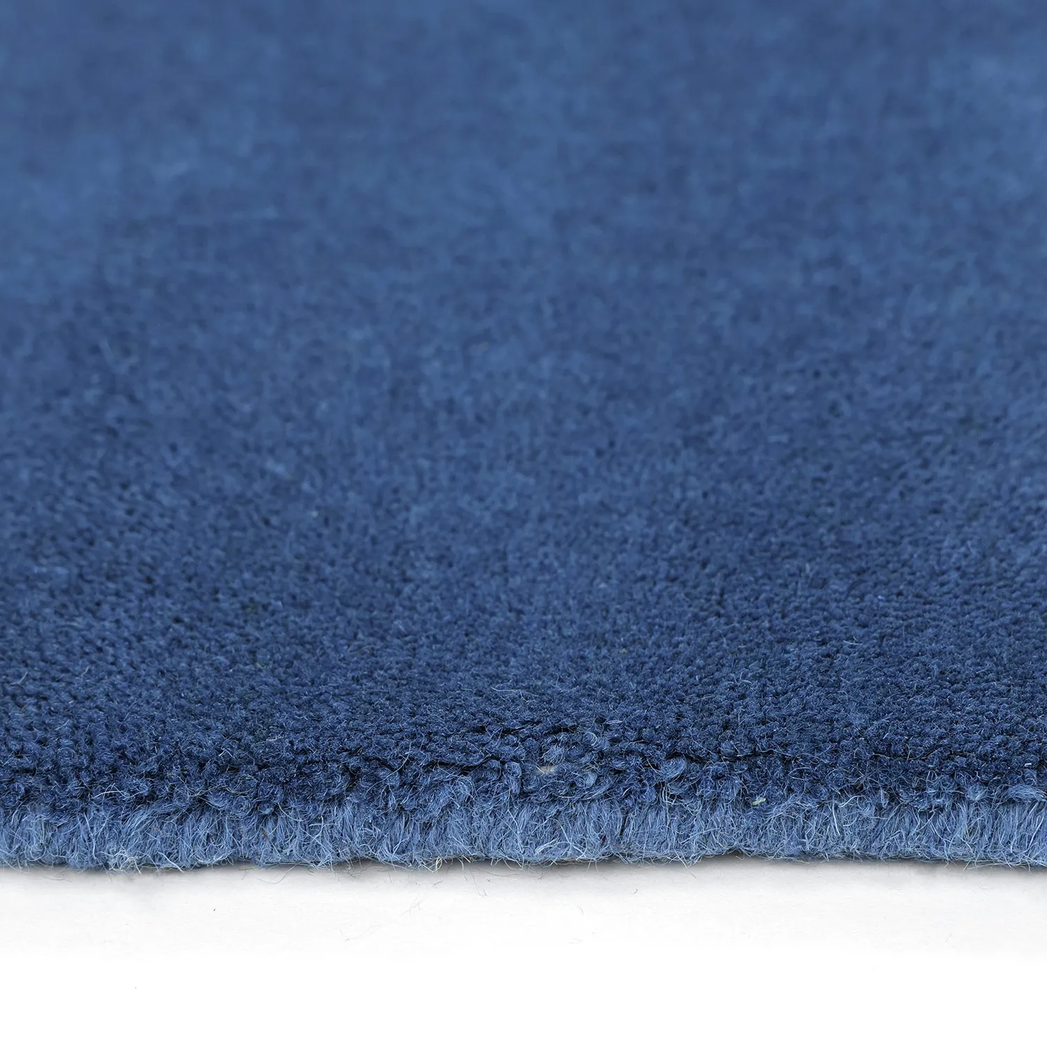 Tapete de lã - Rozel Handloom Wool Premium (azul-marinho)