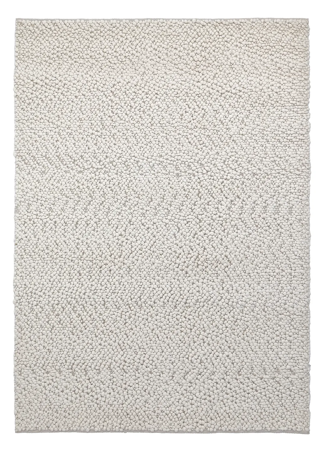 Tapete de lã - Sala Irregular Wool Bubble (creme)