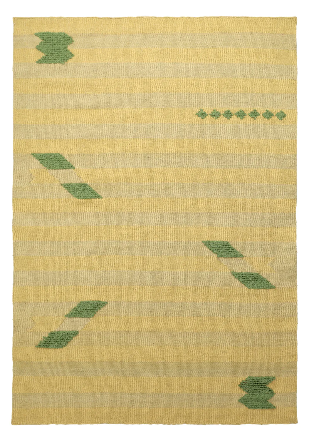 Tapete de lã - Serpa (amarelo claro)