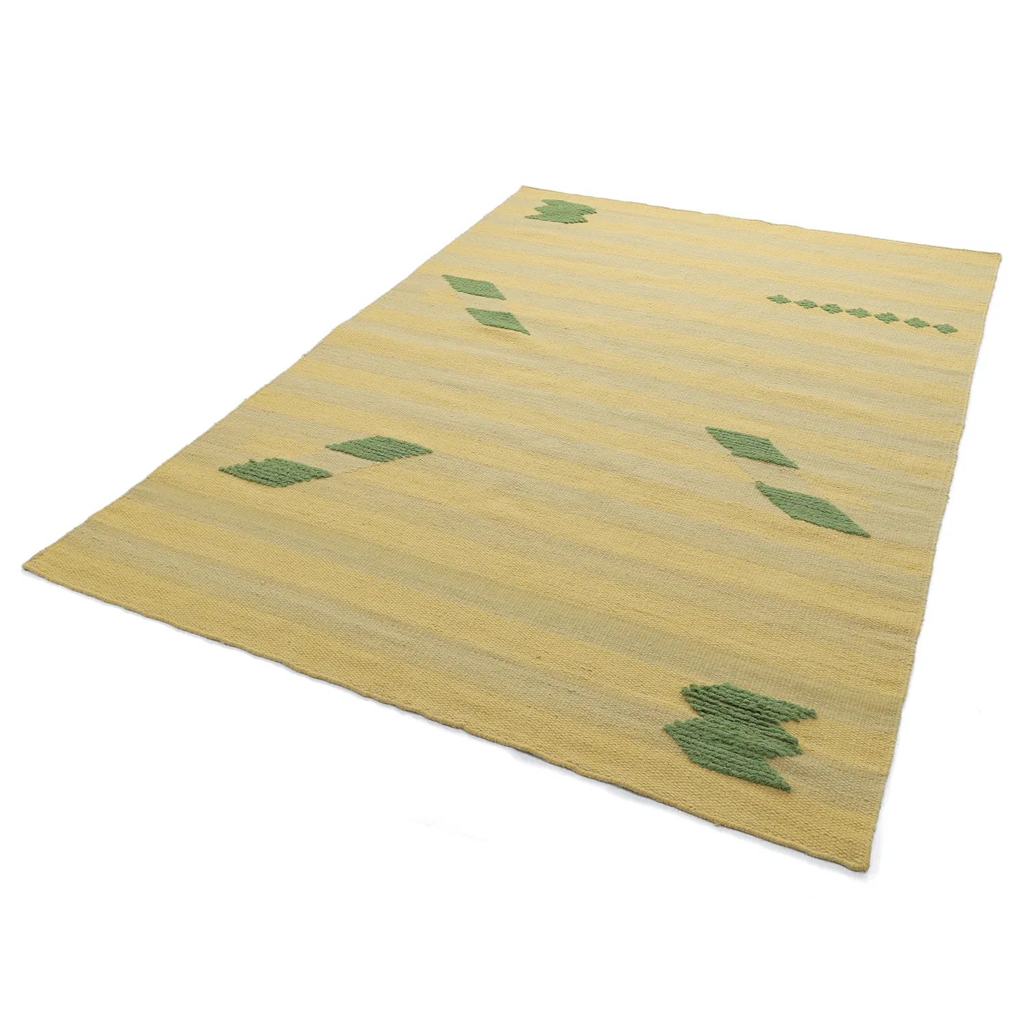 Tapete de lã - Serpa (amarelo claro)