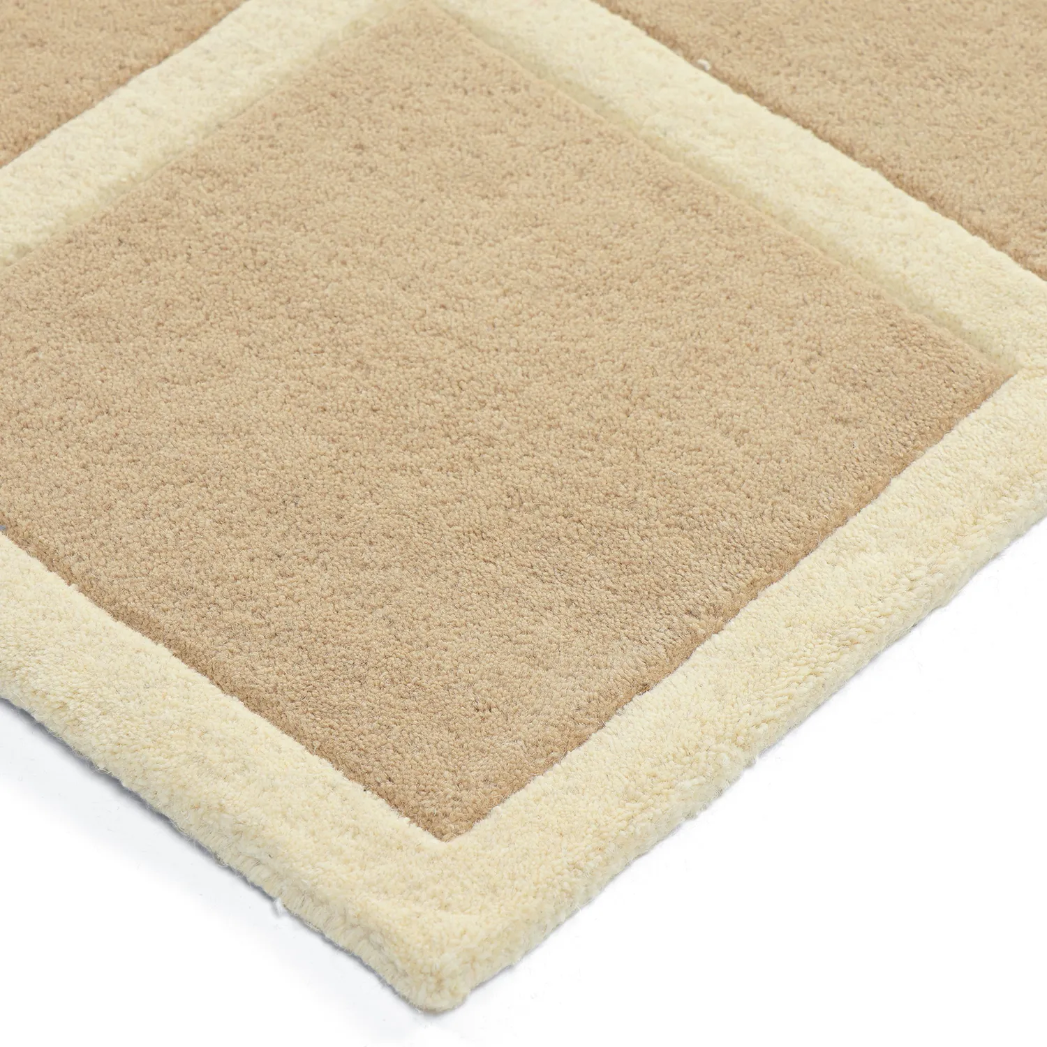 Tapete de lã - Syl Hand Tufted Wool Premium (bege/creme)