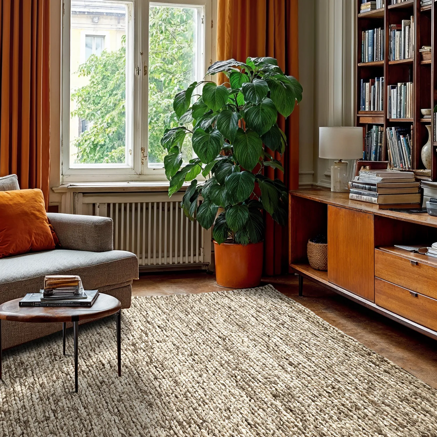 Tapete de lã - Talvia Braided Wool (natureza)