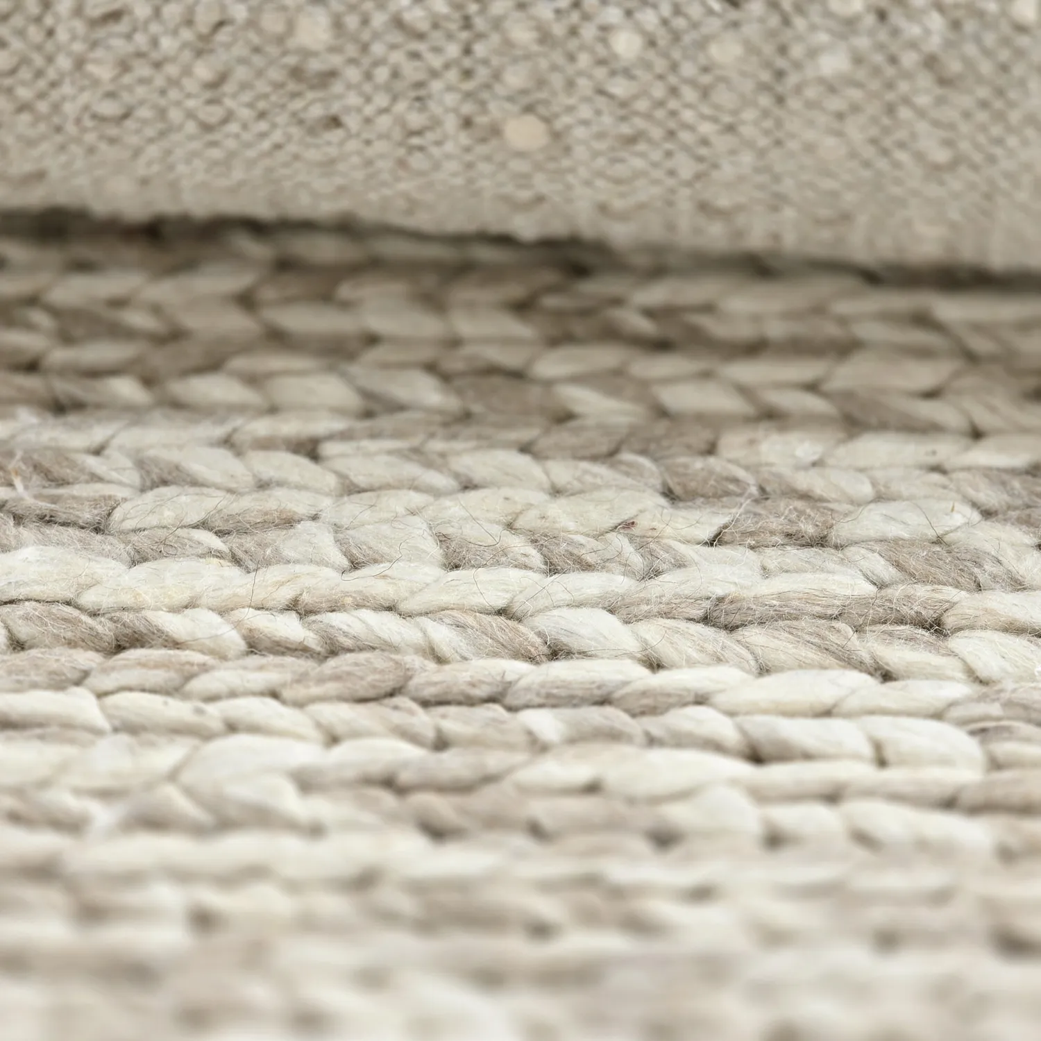 Tapete de lã - Talvia Braided Wool (natureza)