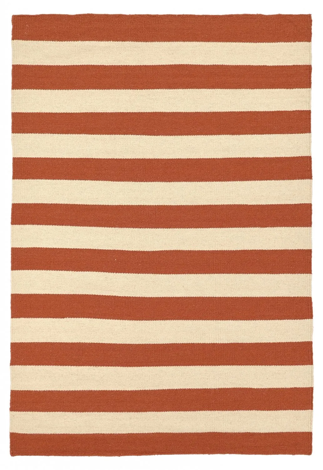 Tapete de lã - Torquay (canela/branco)