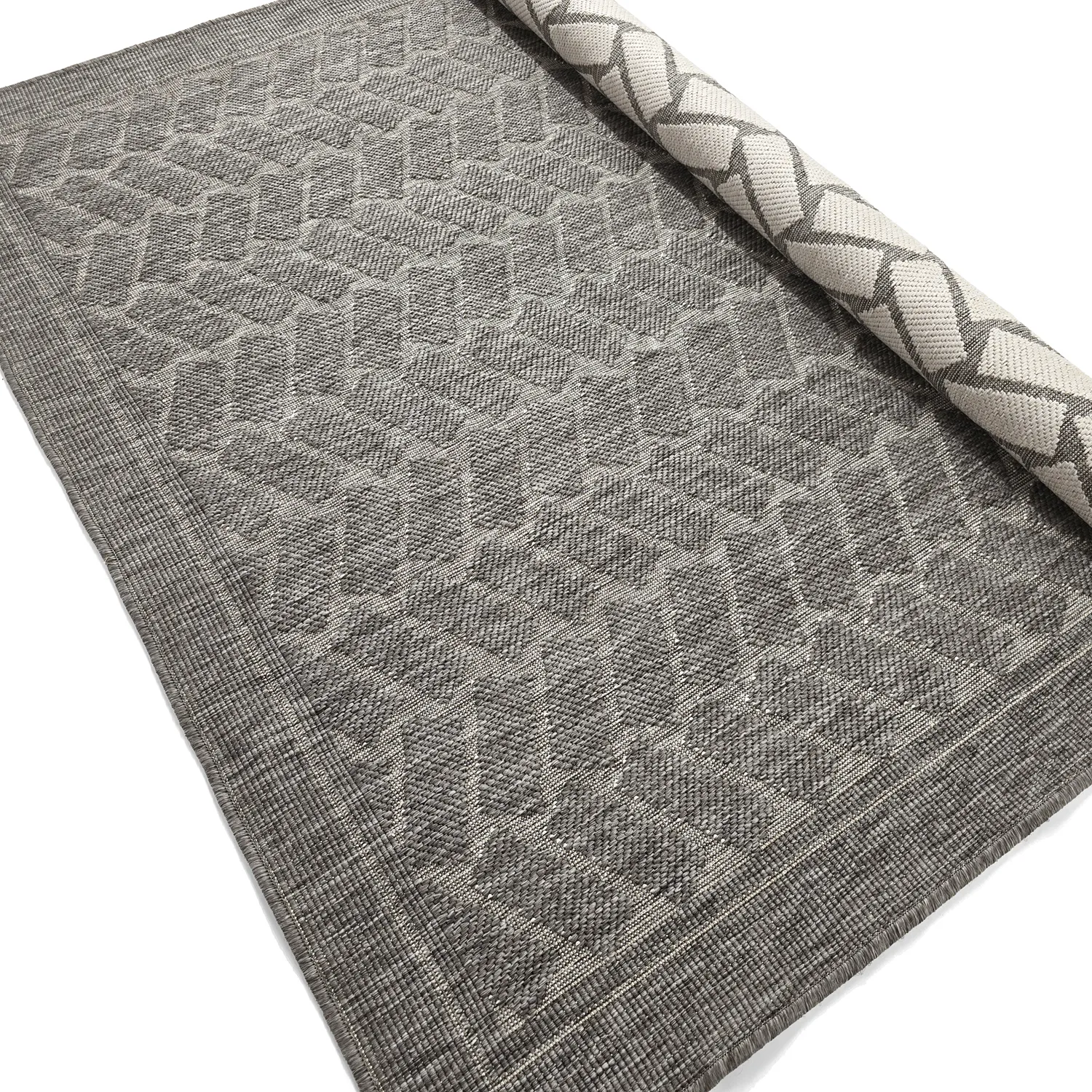 Tapete para interior e exterior - Aria (cinza)