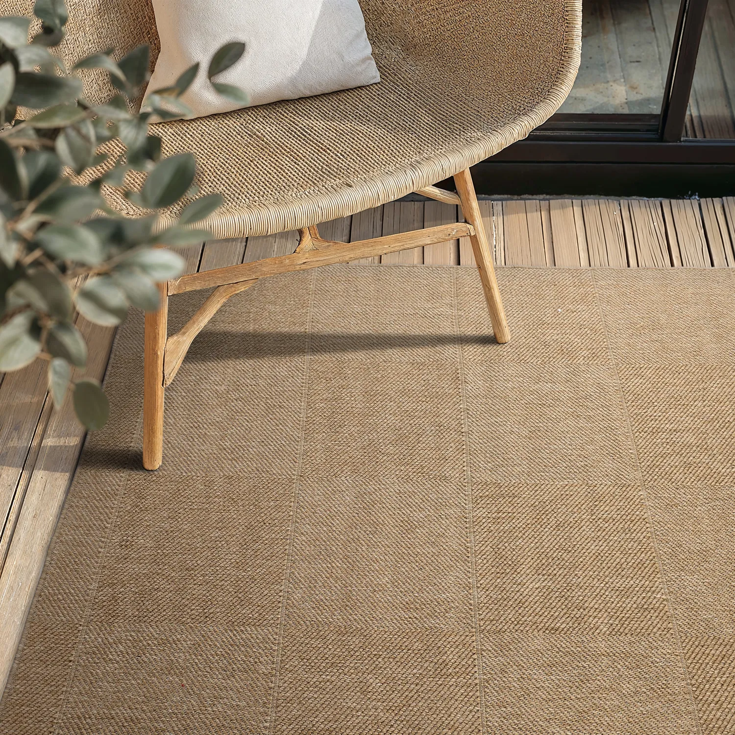 Tapete para interior e exterior - Ava (juta)