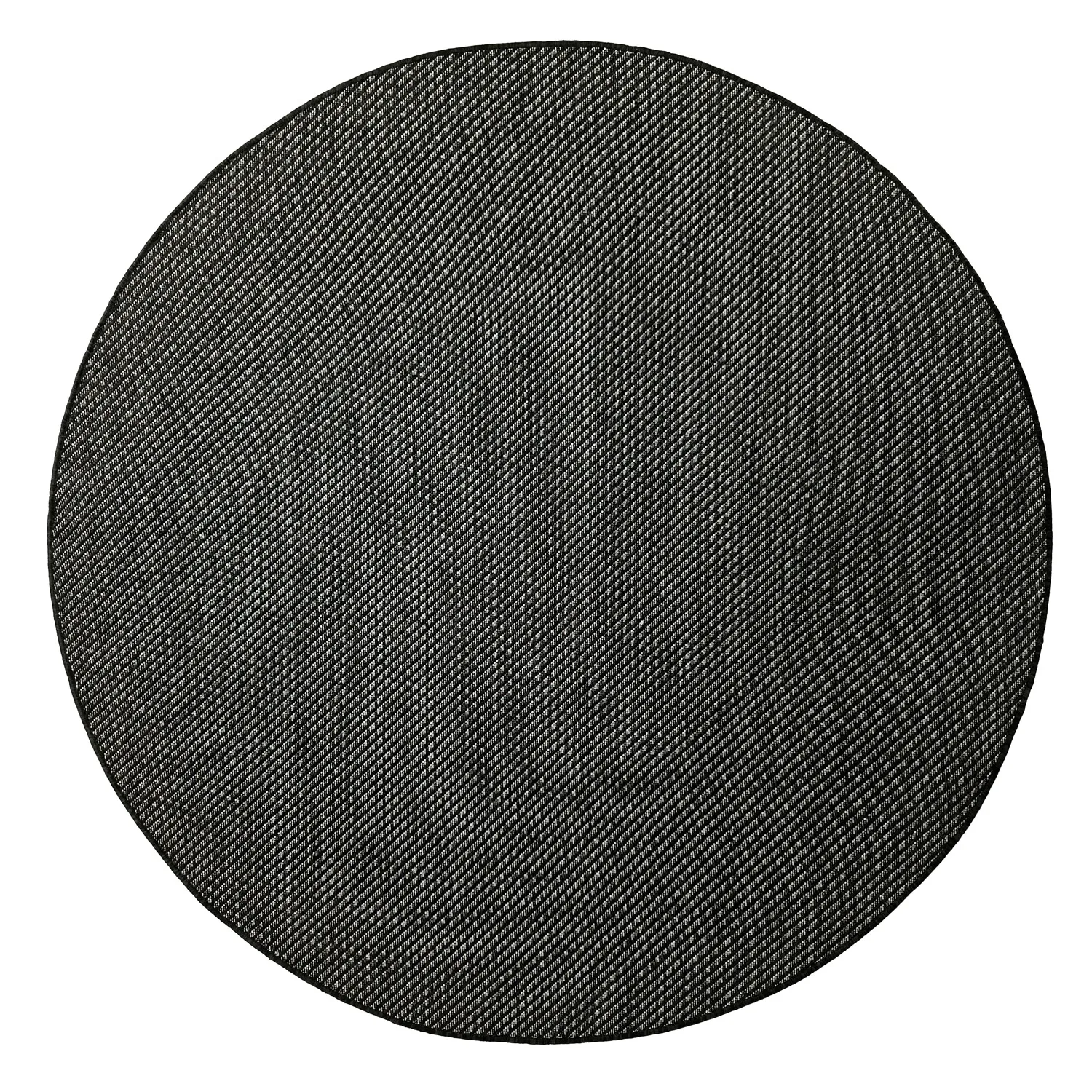 Tapete redondo - Indoor/Outdoor Bennett (preto)