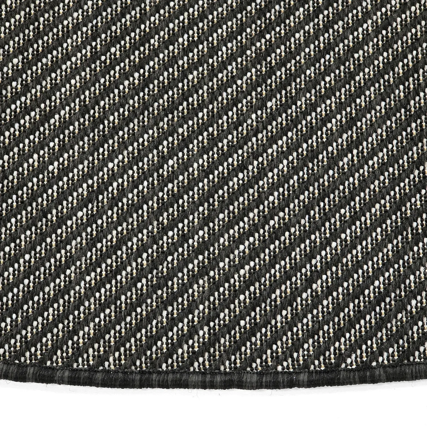 Tapete redondo - Indoor/Outdoor Bennett (preto)