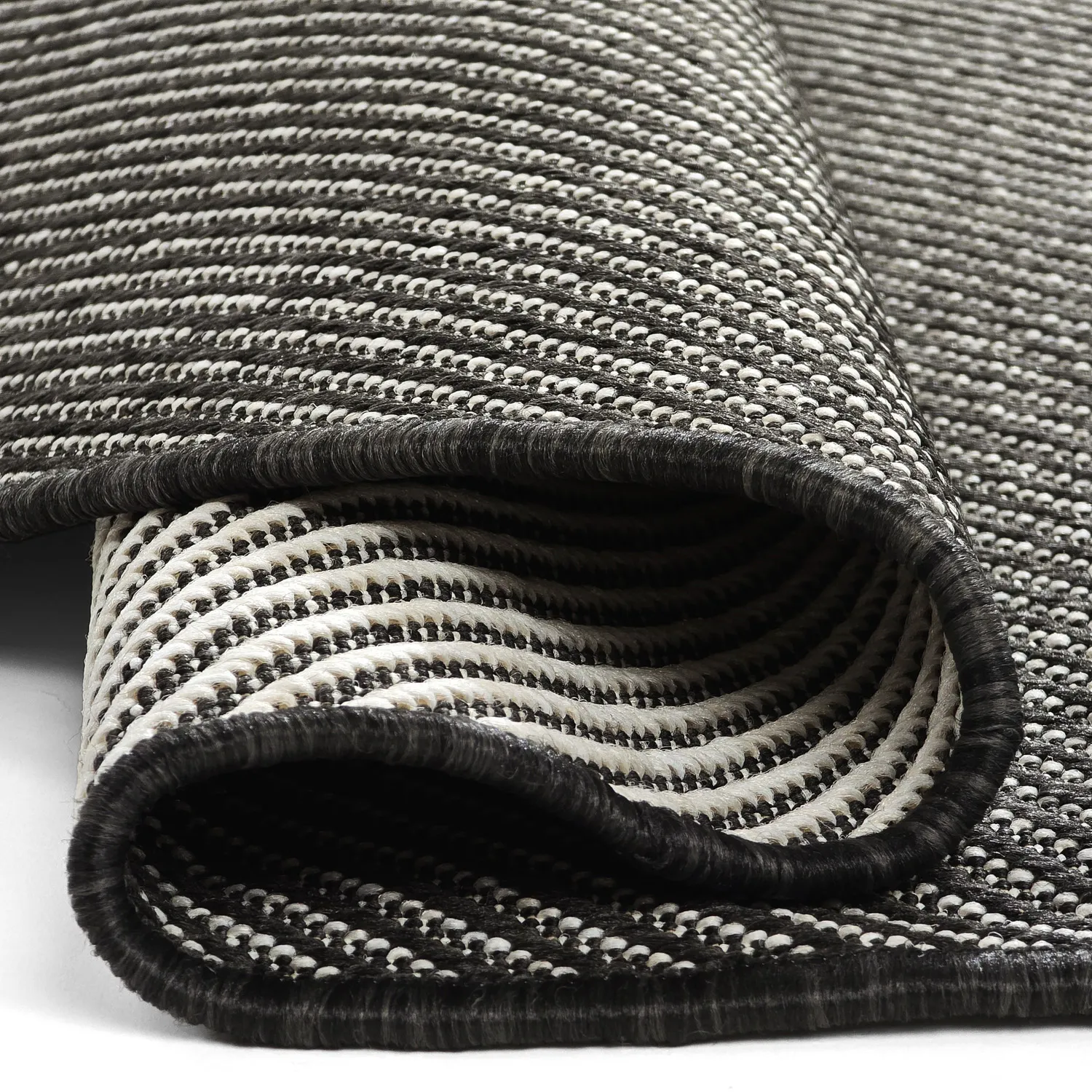 Tapete redondo - Indoor/Outdoor Bennett (preto)