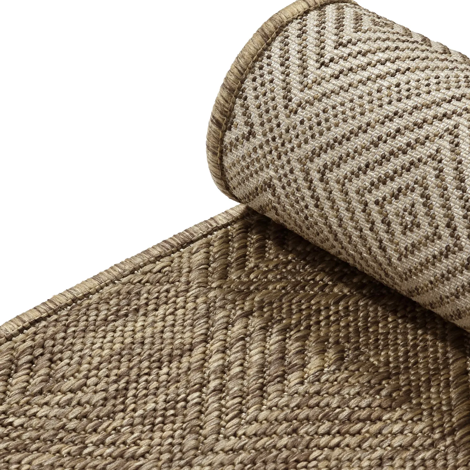 Tapete para interior e exterior - Caldwell (marrom)