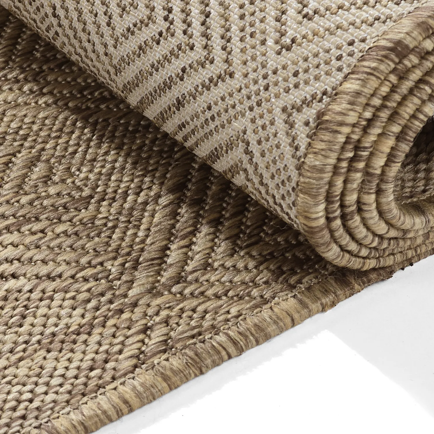 Tapete para interior e exterior - Caldwell (marrom)