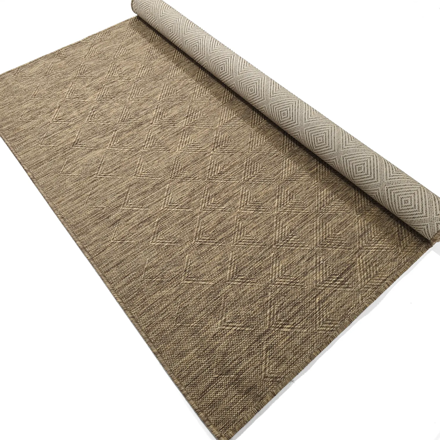 Tapete para interior e exterior - Caldwell (marrom)