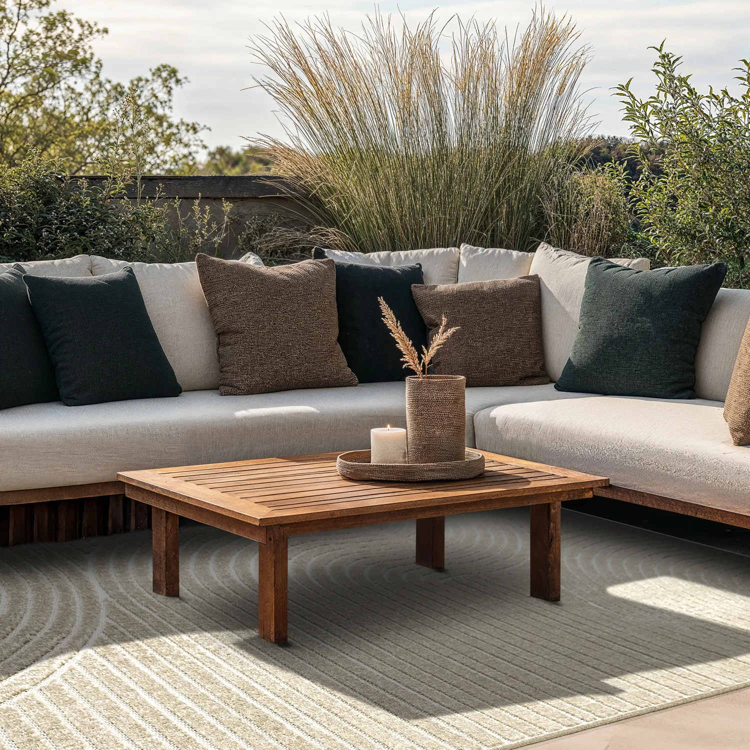 Shaggy Indoor/Outdoor - Devon (bege)