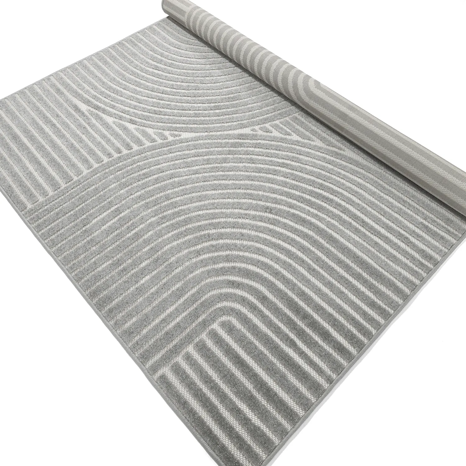 Shaggy Indoor/Outdoor - Devon (cinza)