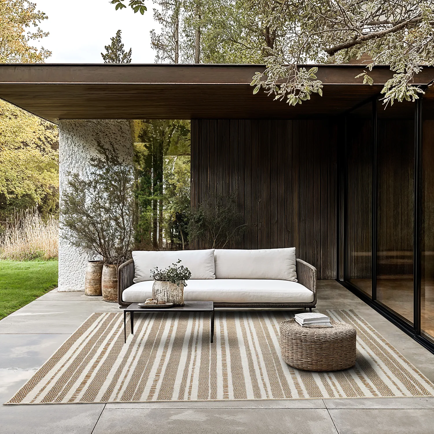 Tapete para interior e exterior - Ethan (juta)