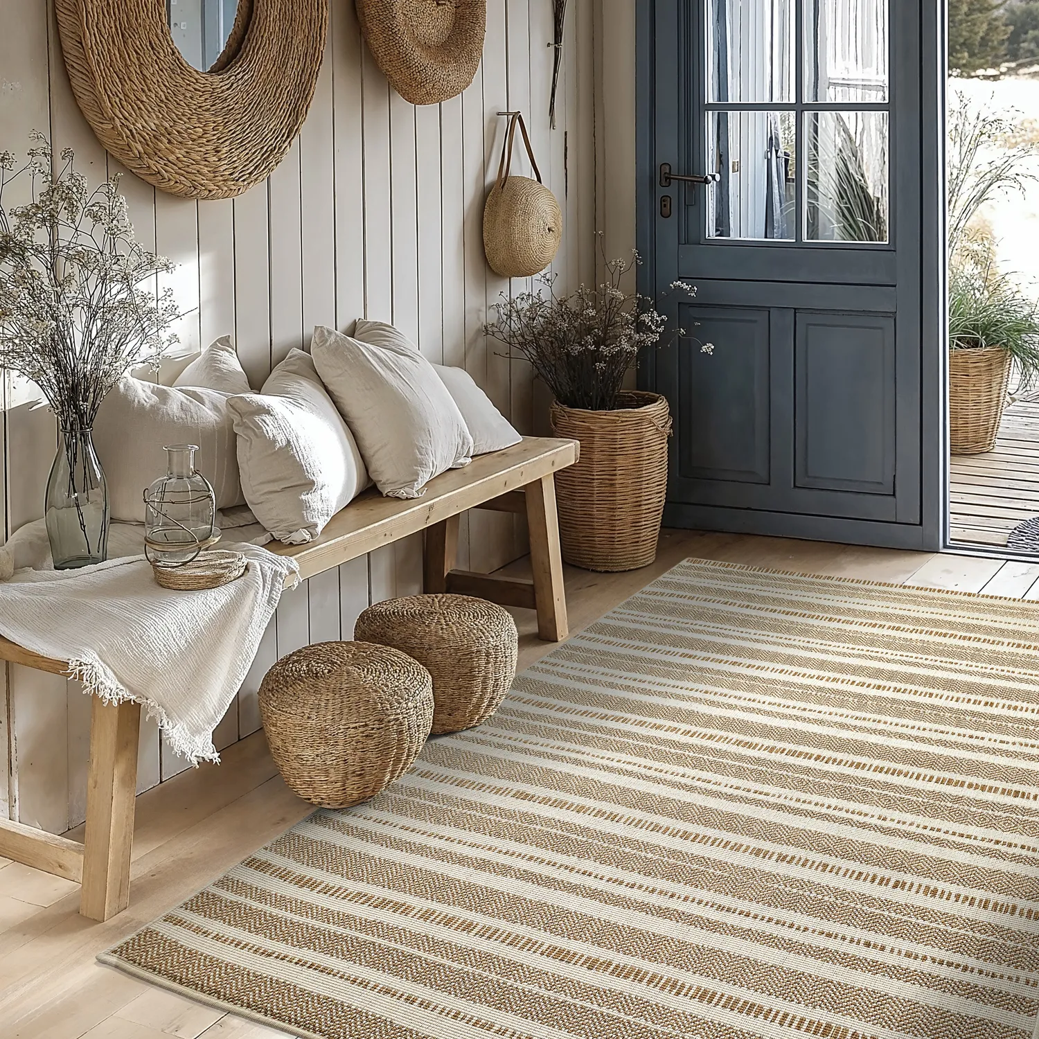 Tapete para interior e exterior - Ethan (juta)