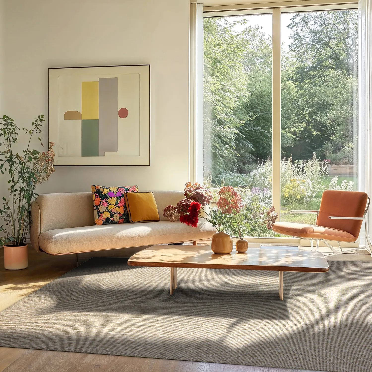 Tapete para interior e exterior - Hayden (bege)