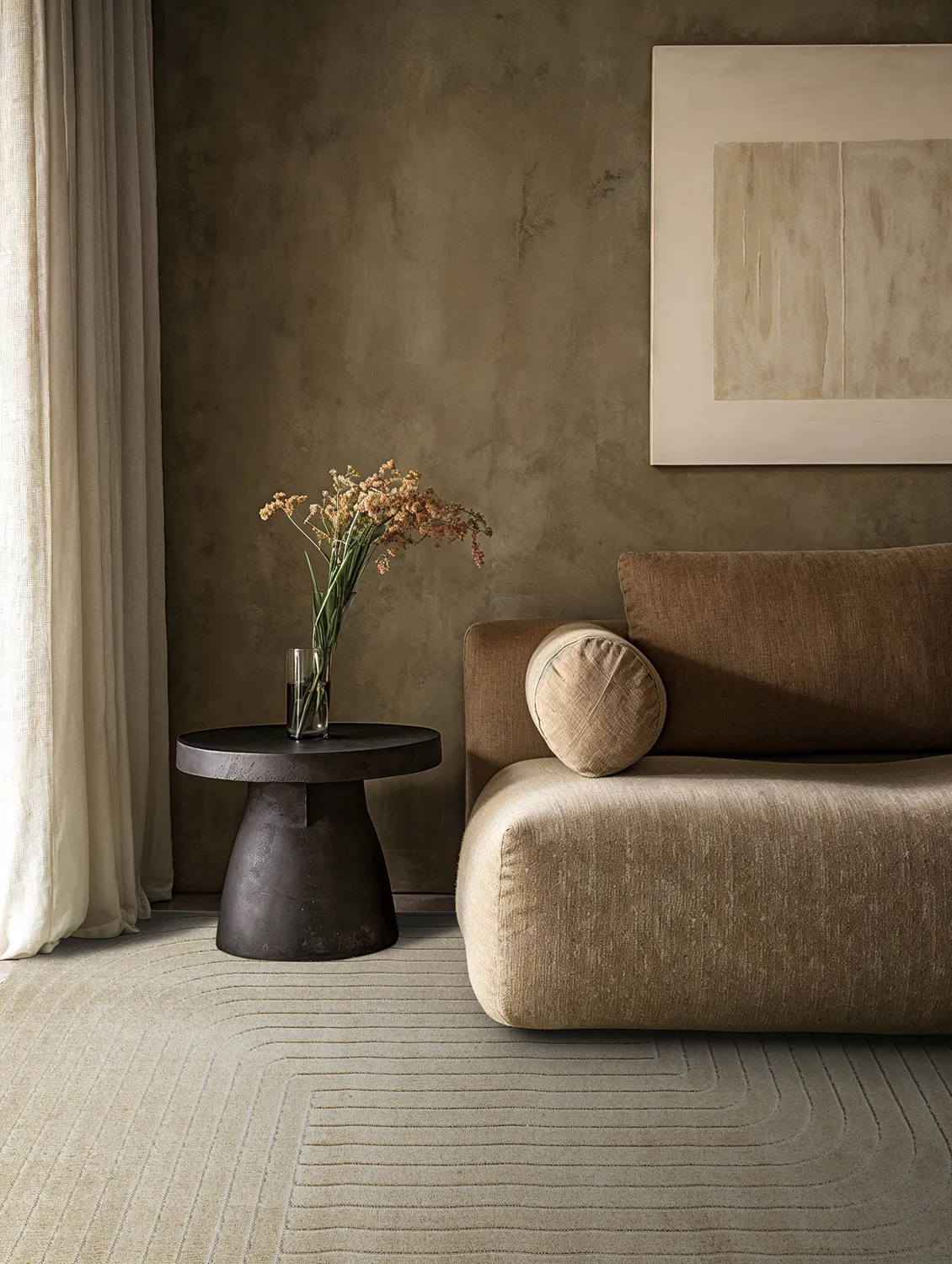 Shaggy Indoor/Outdoor - Hazleton (bege)