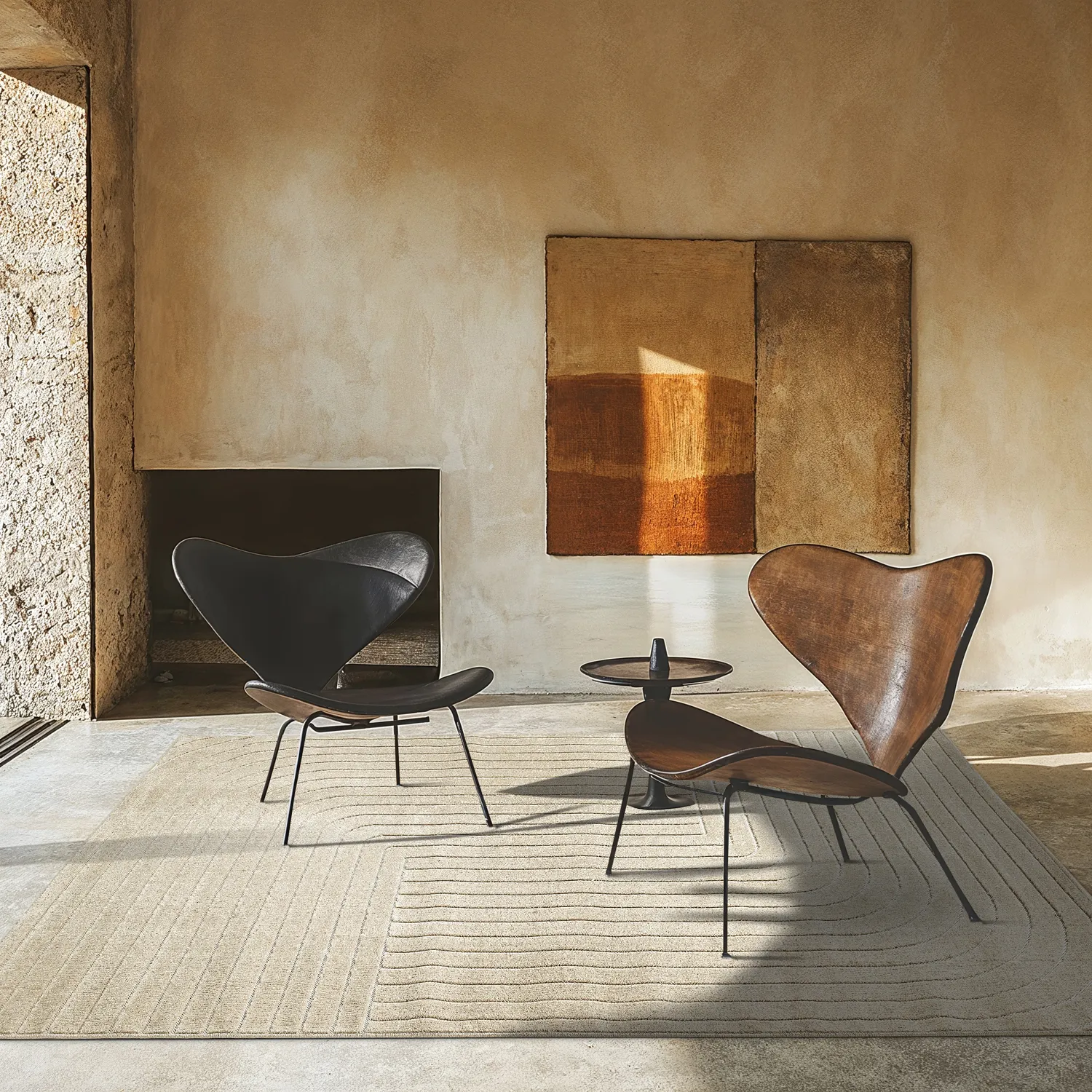 Shaggy Indoor/Outdoor - Hazleton (bege)