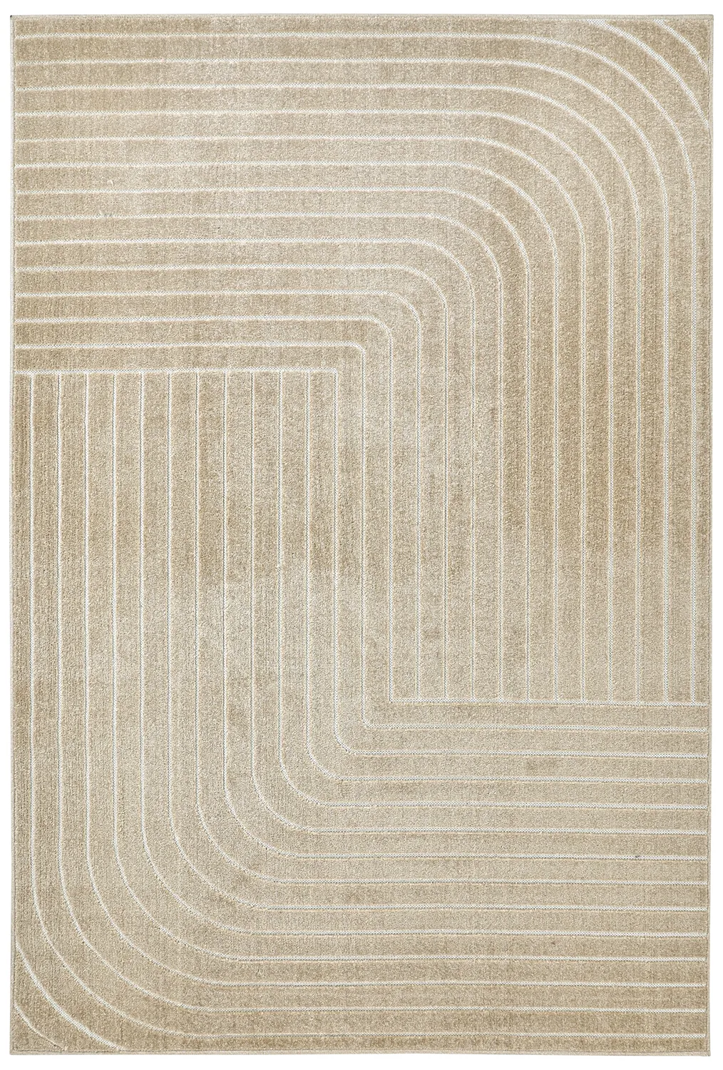 Shaggy Indoor/Outdoor - Hazleton (bege)