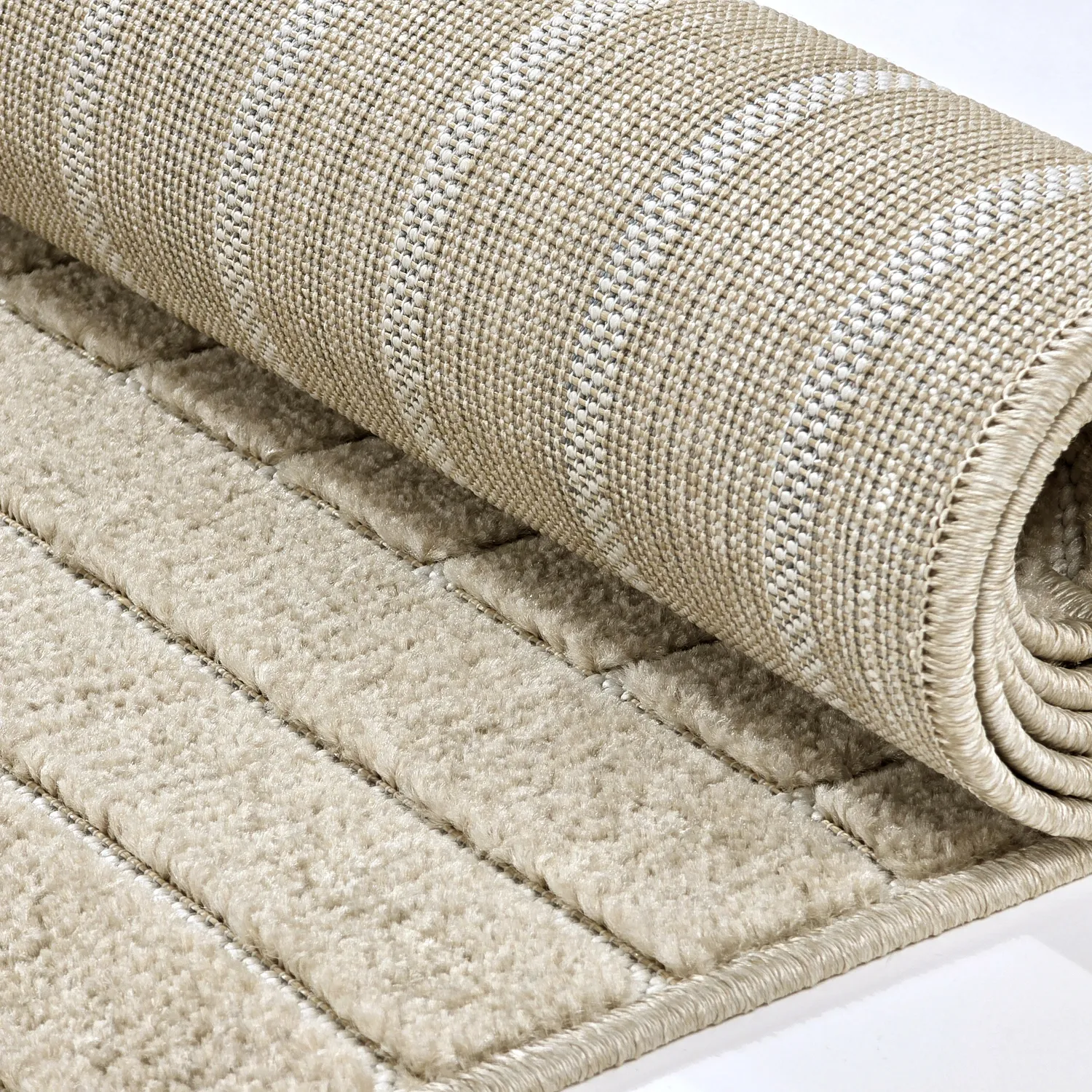 Shaggy Indoor/Outdoor - Hazleton (bege)