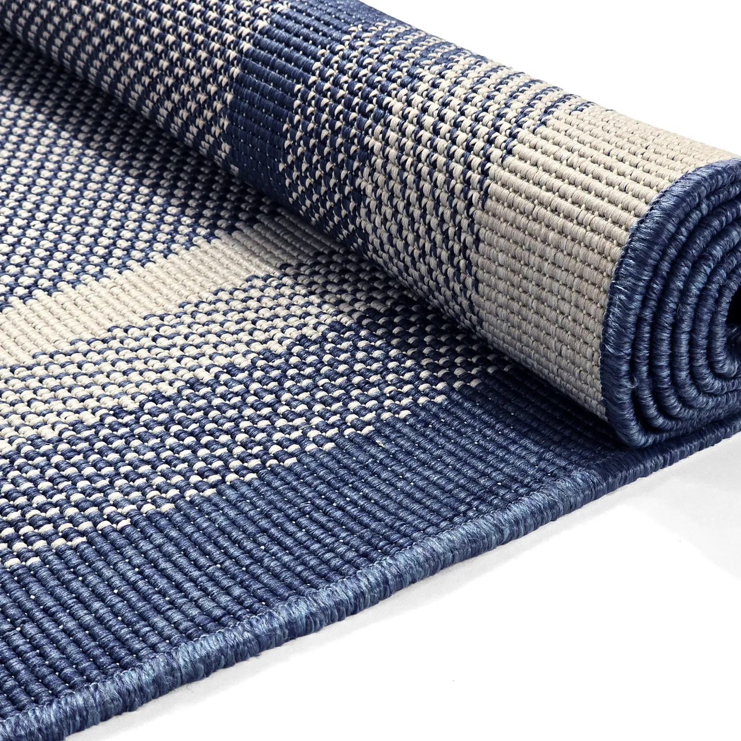 Tapete para interior e exterior - Mason (azul)