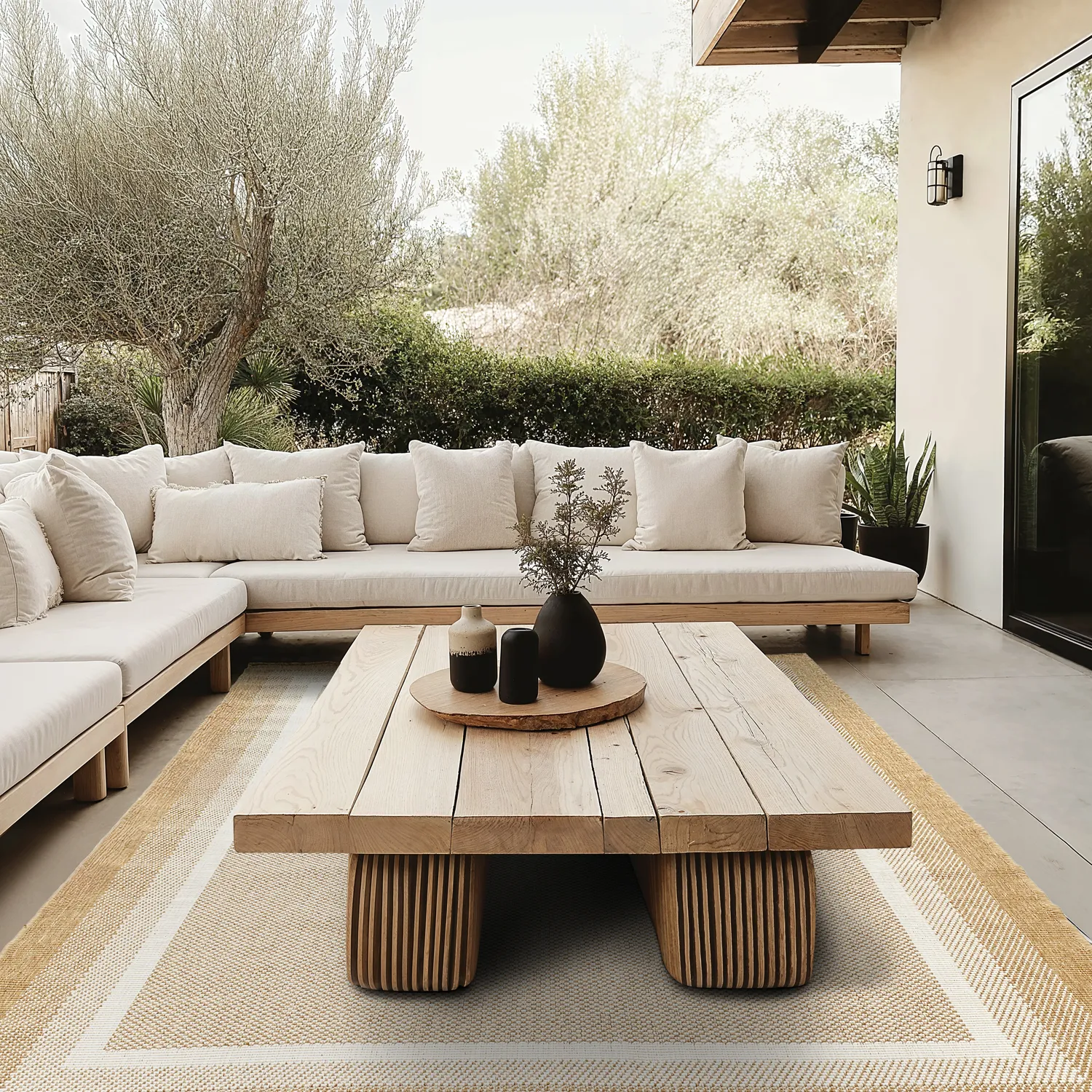 Tapete para interior e exterior - Mason (juta)