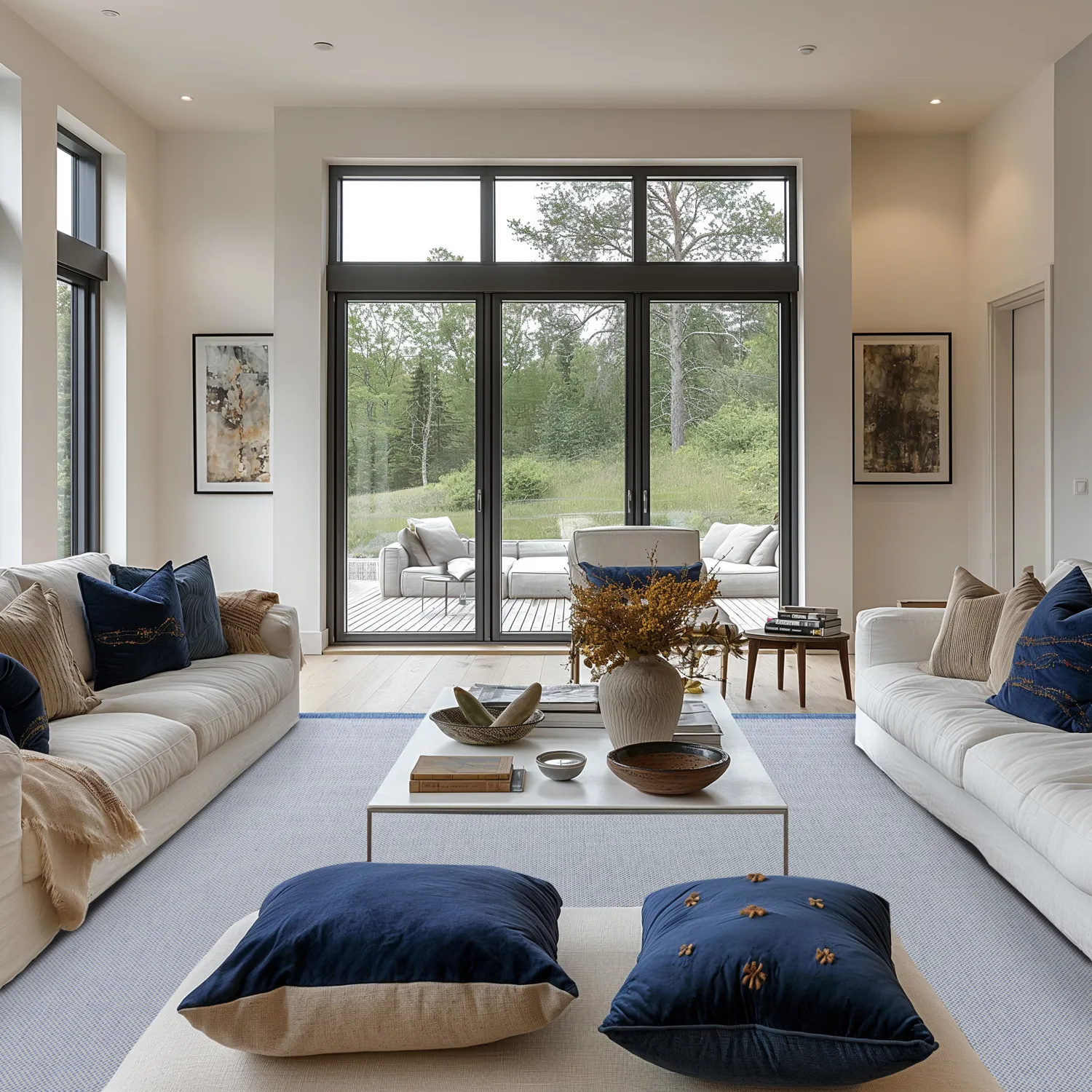 Tapete para interior e exterior - Sortelha (azul)