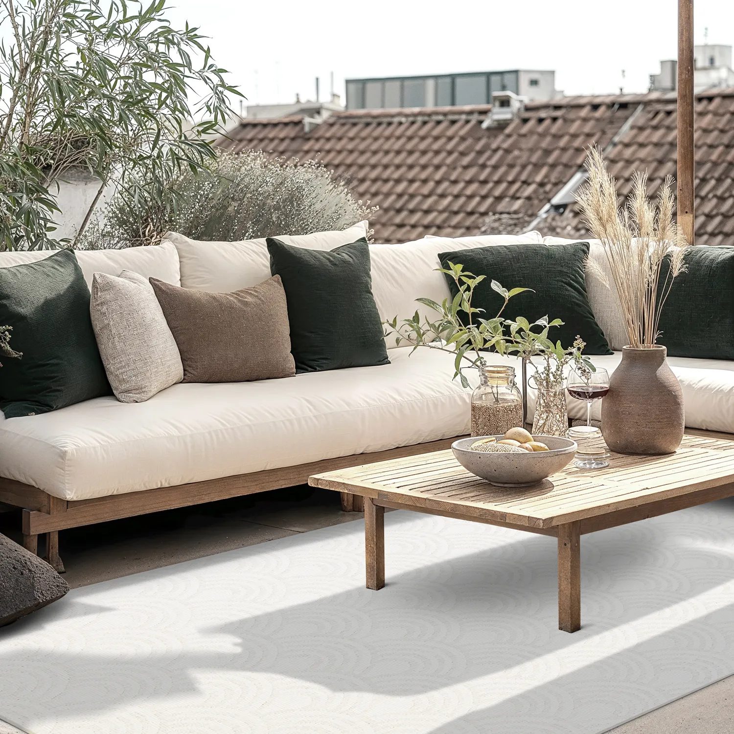 Tapete para interior e exterior - Odin (offwhite)