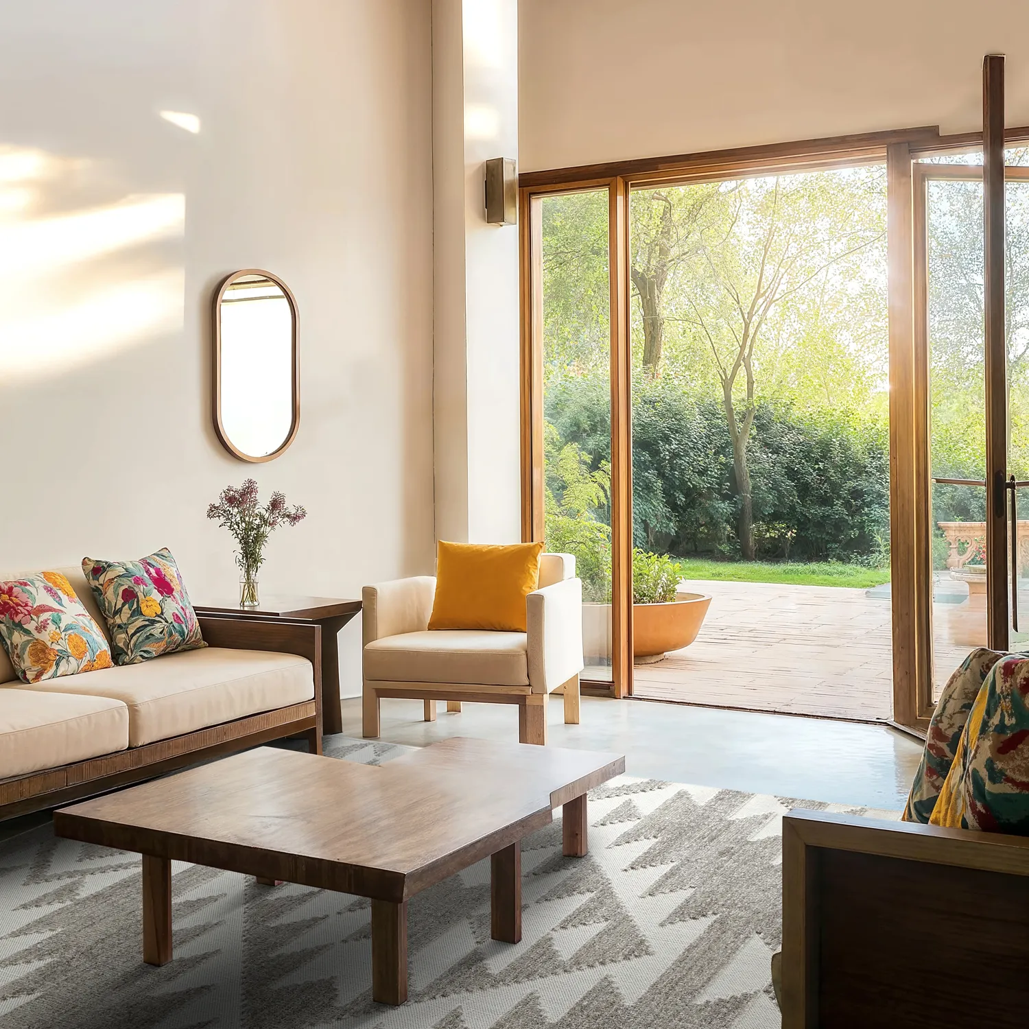 Shaggy Indoor/Outdoor - Patton (cinza)