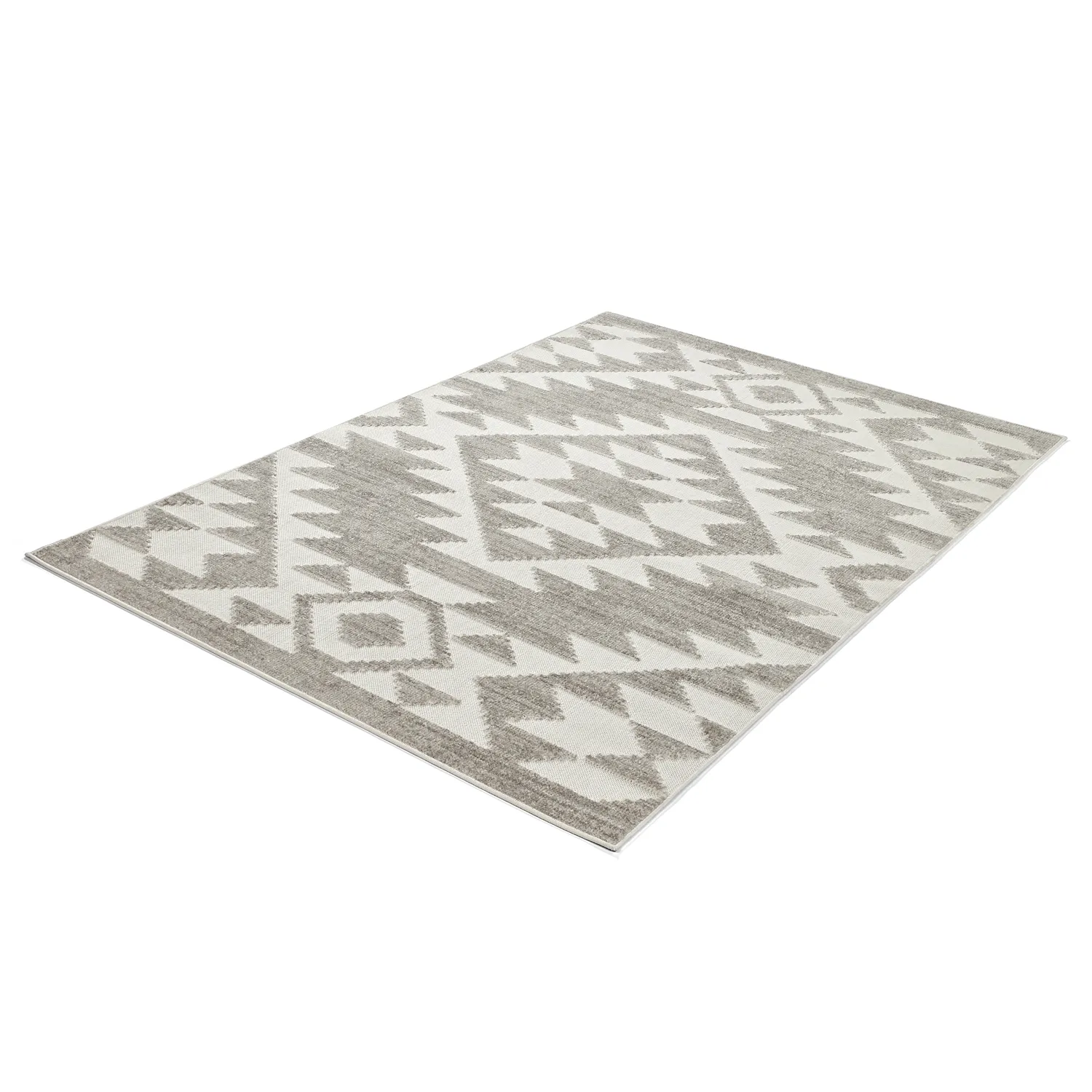 Shaggy Indoor/Outdoor - Patton (cinza)