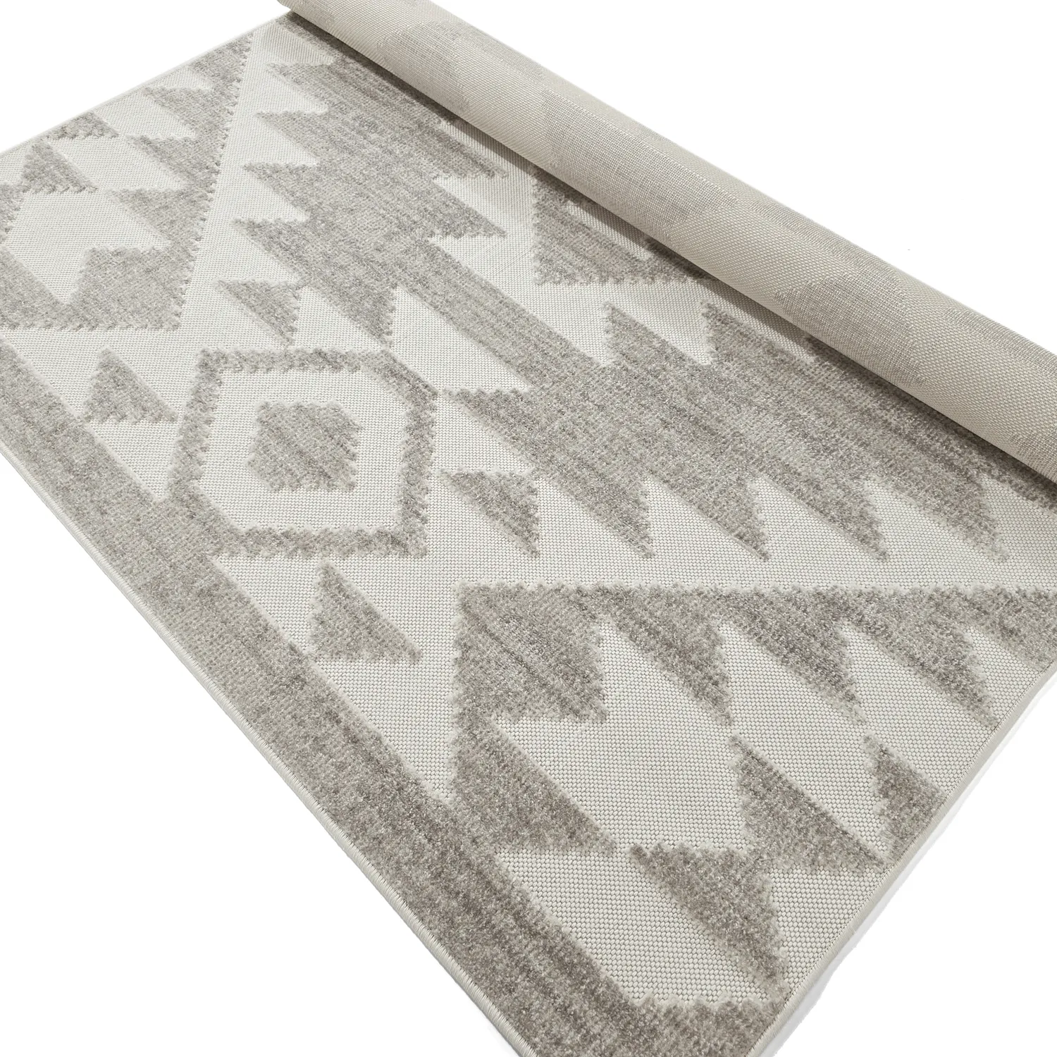 Shaggy Indoor/Outdoor - Patton (cinza)