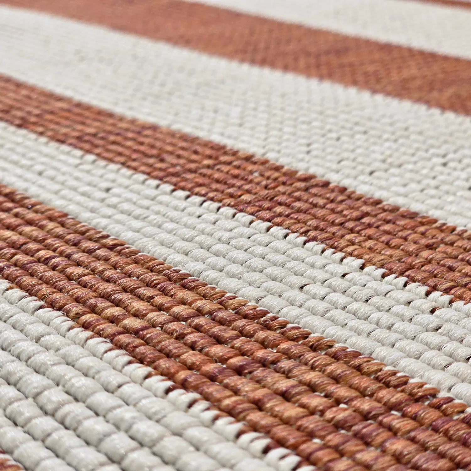 Tapete para interior e exterior - Riley (laranja)