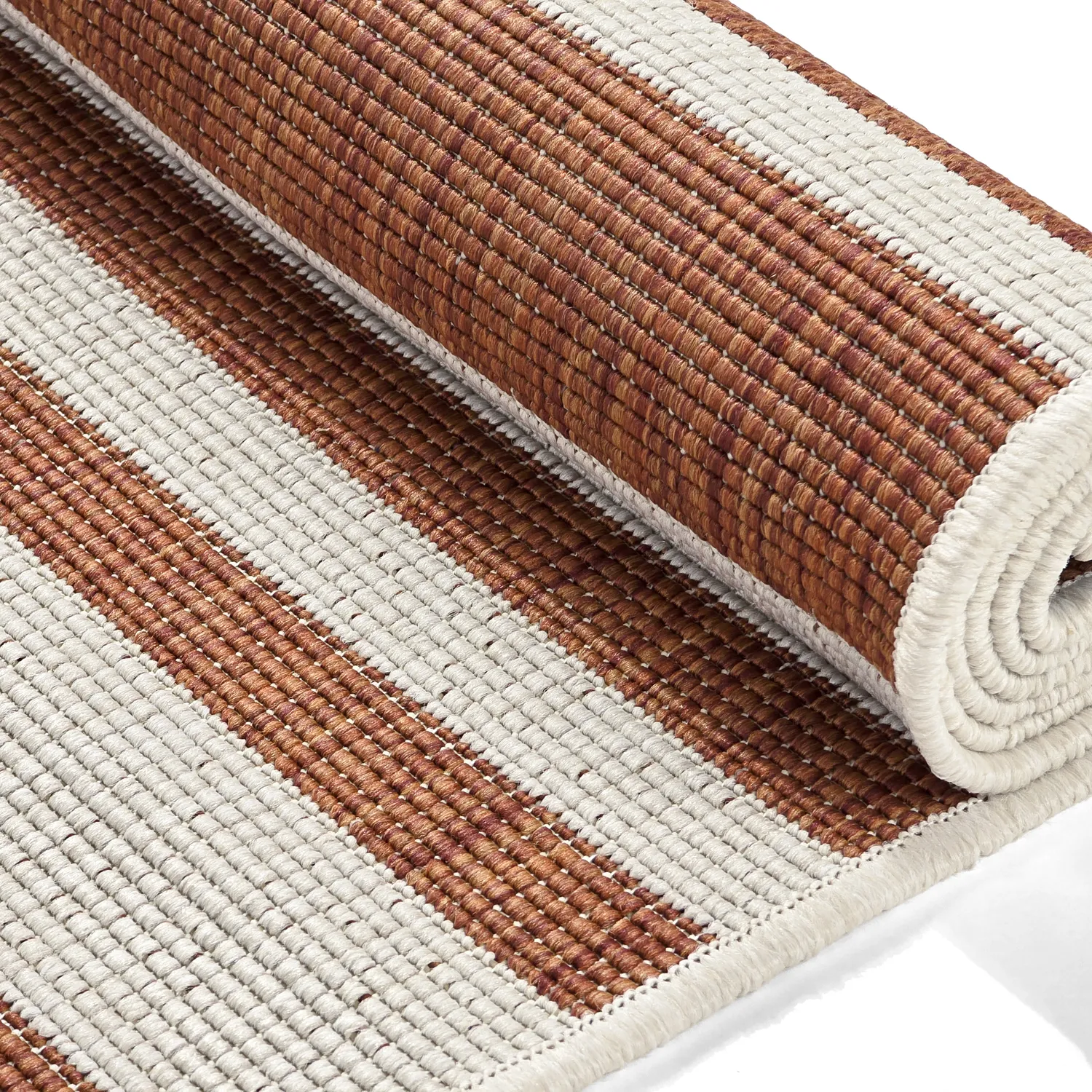 Tapete para interior e exterior - Riley (laranja)