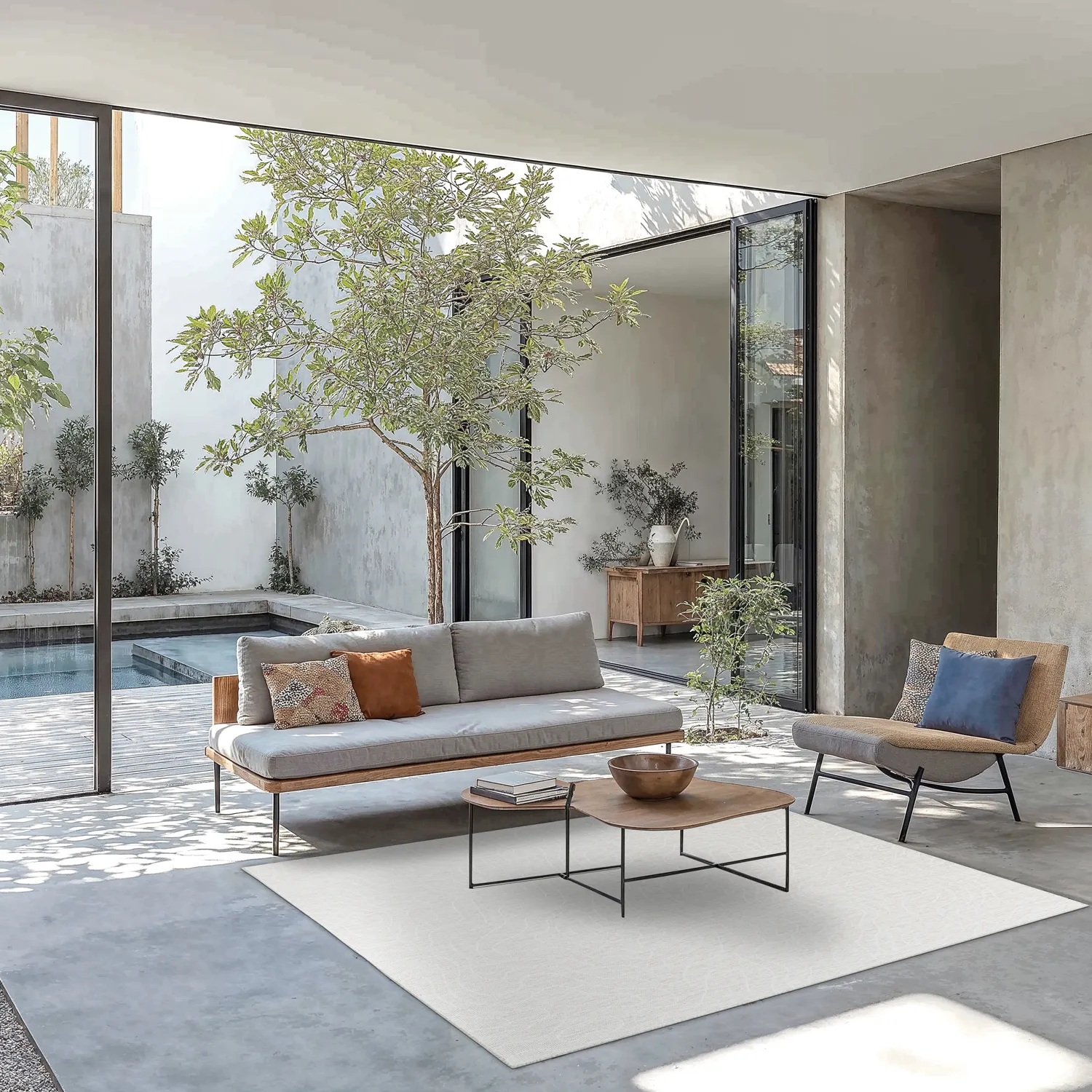 Tapete para interior e exterior - Thurman (offwhite)