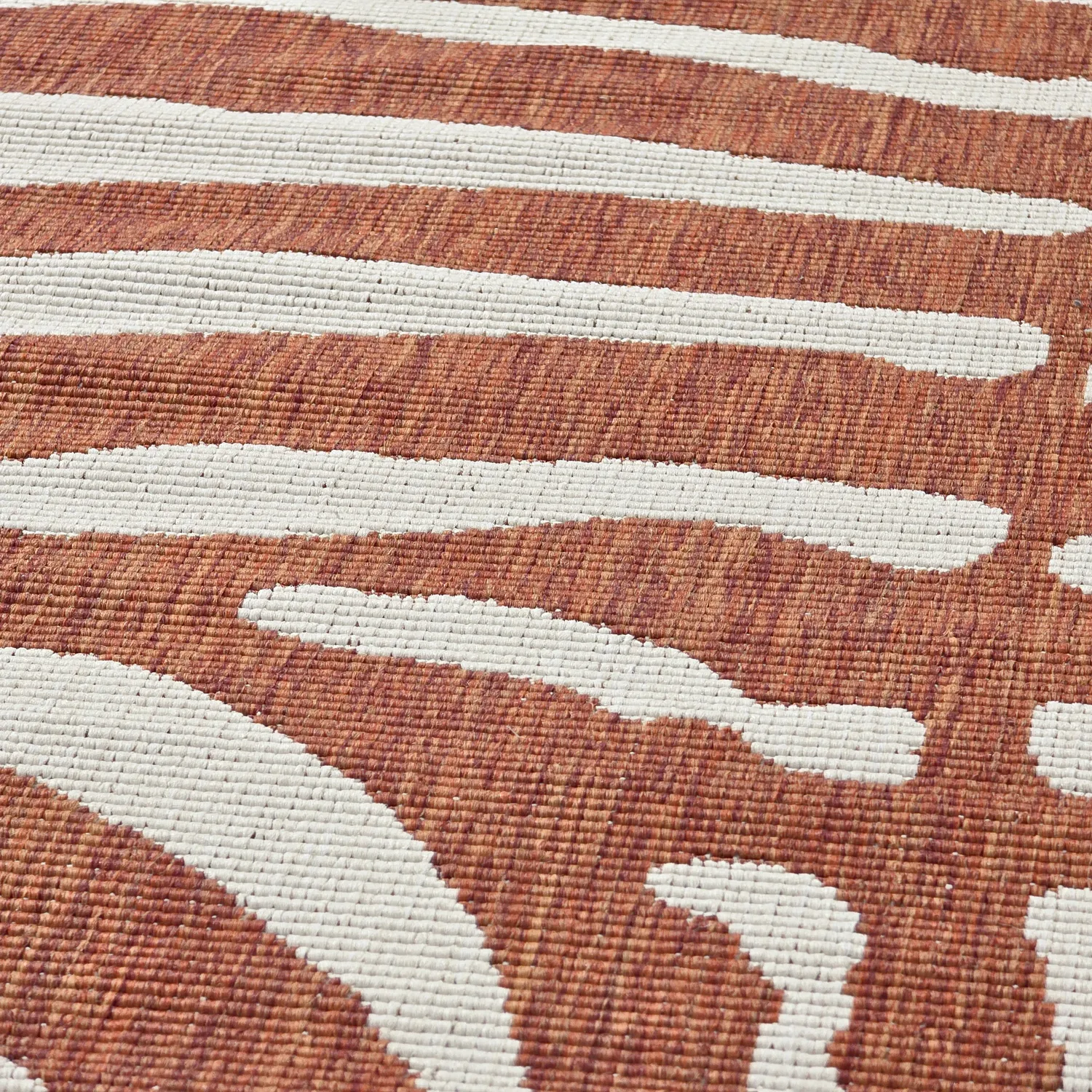 Tapete para interior e exterior - Winona (laranja)