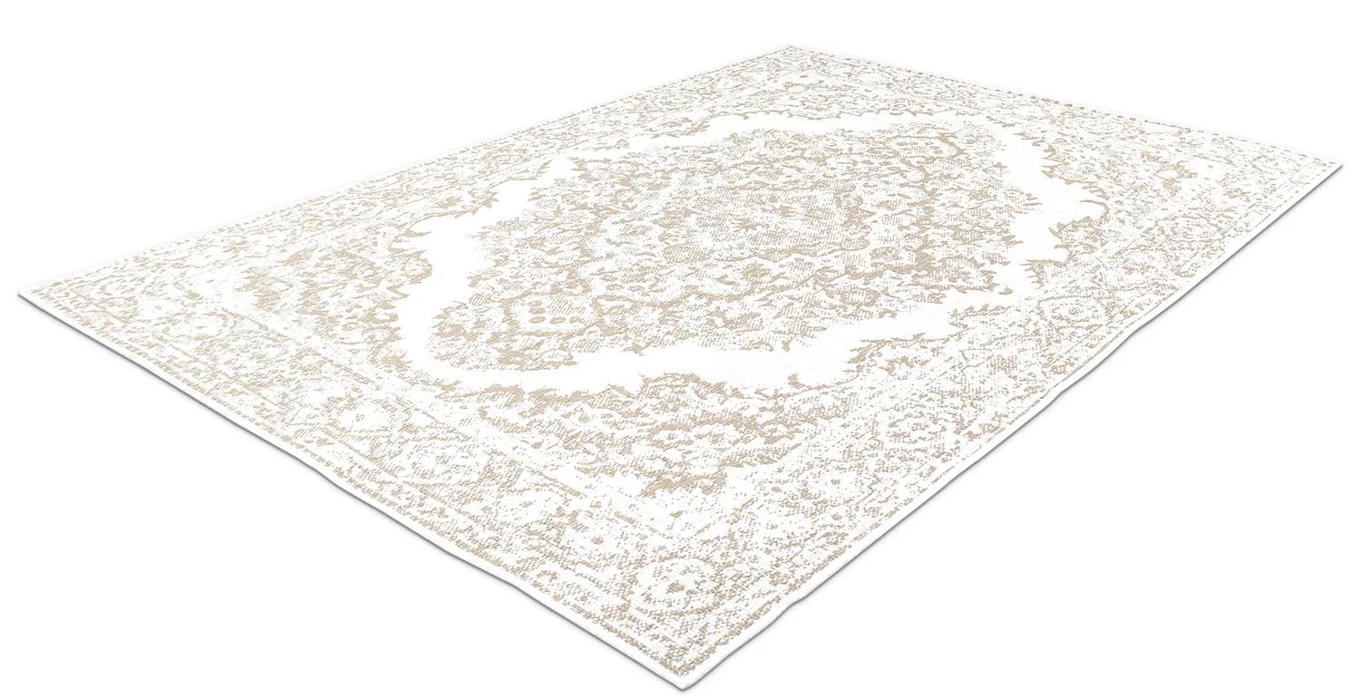 Tapete para interior e exterior - Boyd (bege)