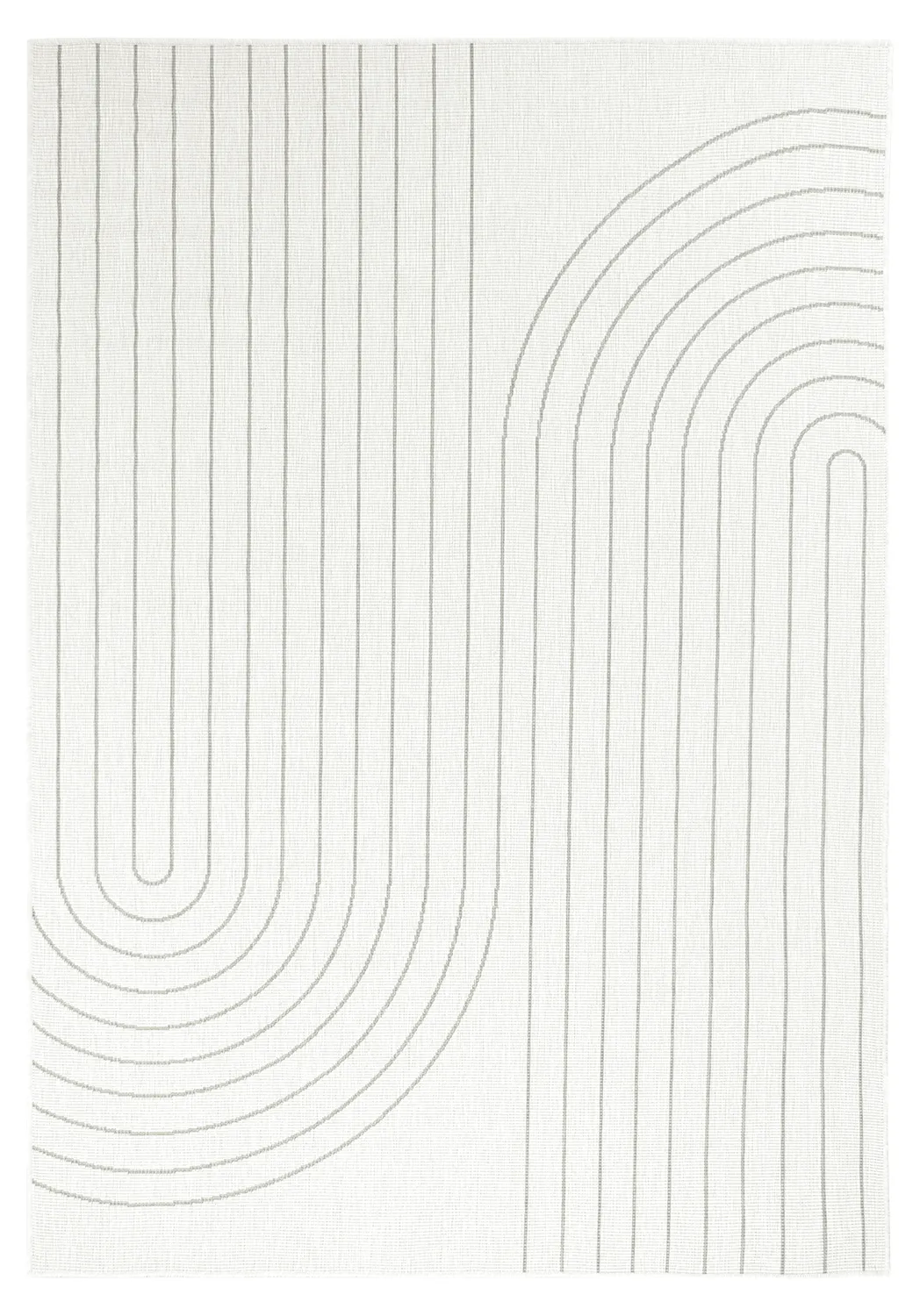 Tapete para interior e exterior - Gordo (cinza)