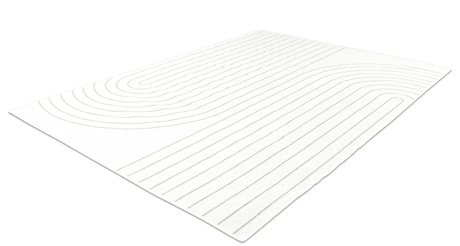 Tapete para interior e exterior - Gordo (cinza)