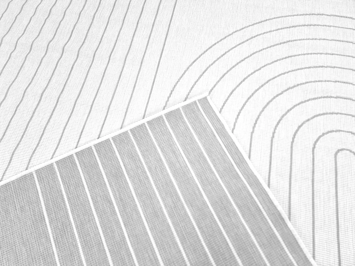 Tapete para interior e exterior - Gordo (cinza)