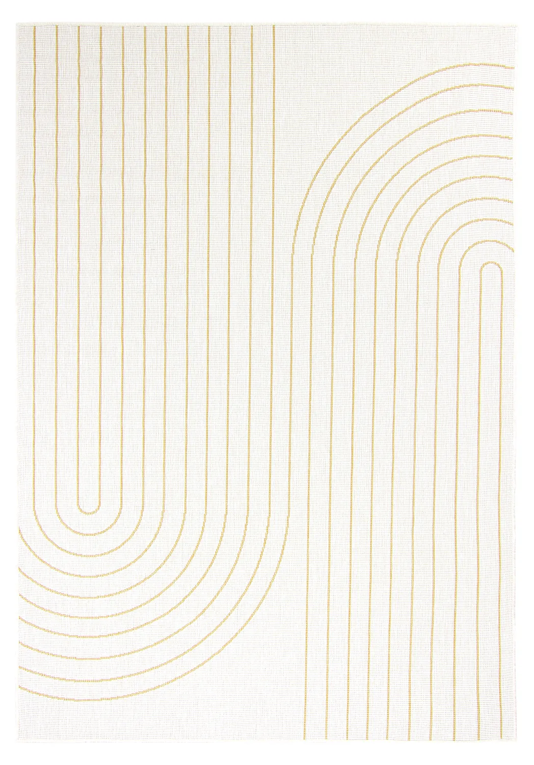 Tapete para interior e exterior - Gordo (amarelo)