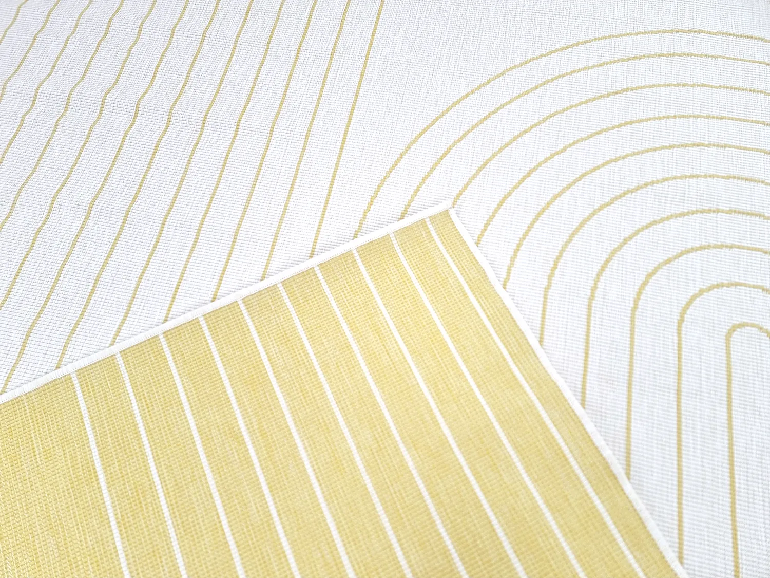 Tapete para interior e exterior - Gordo (amarelo)