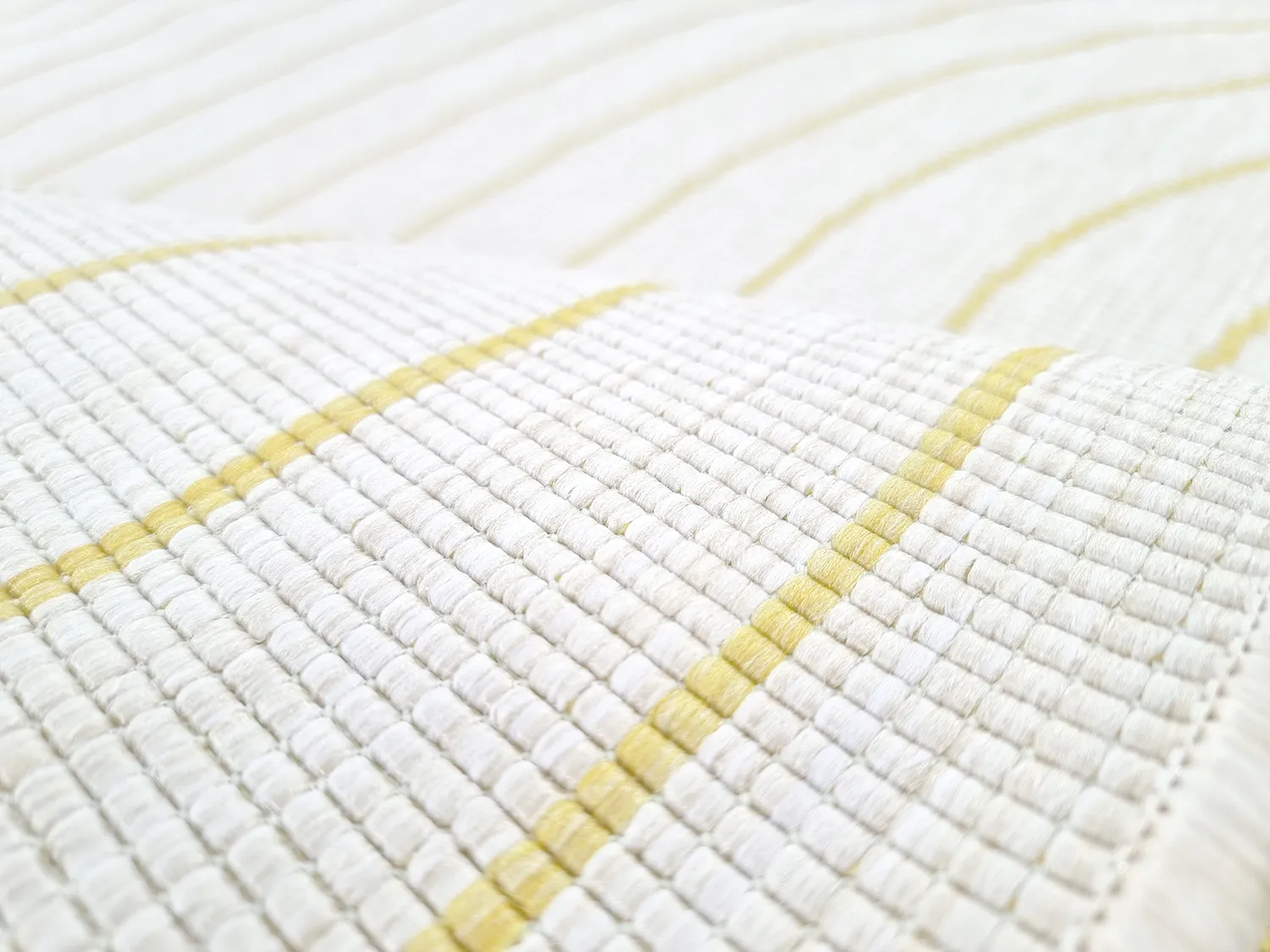 Tapete para interior e exterior - Gordo (amarelo)