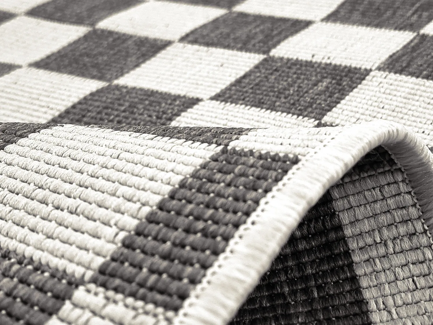 Tapete para interior e exterior - Lucida (preto)