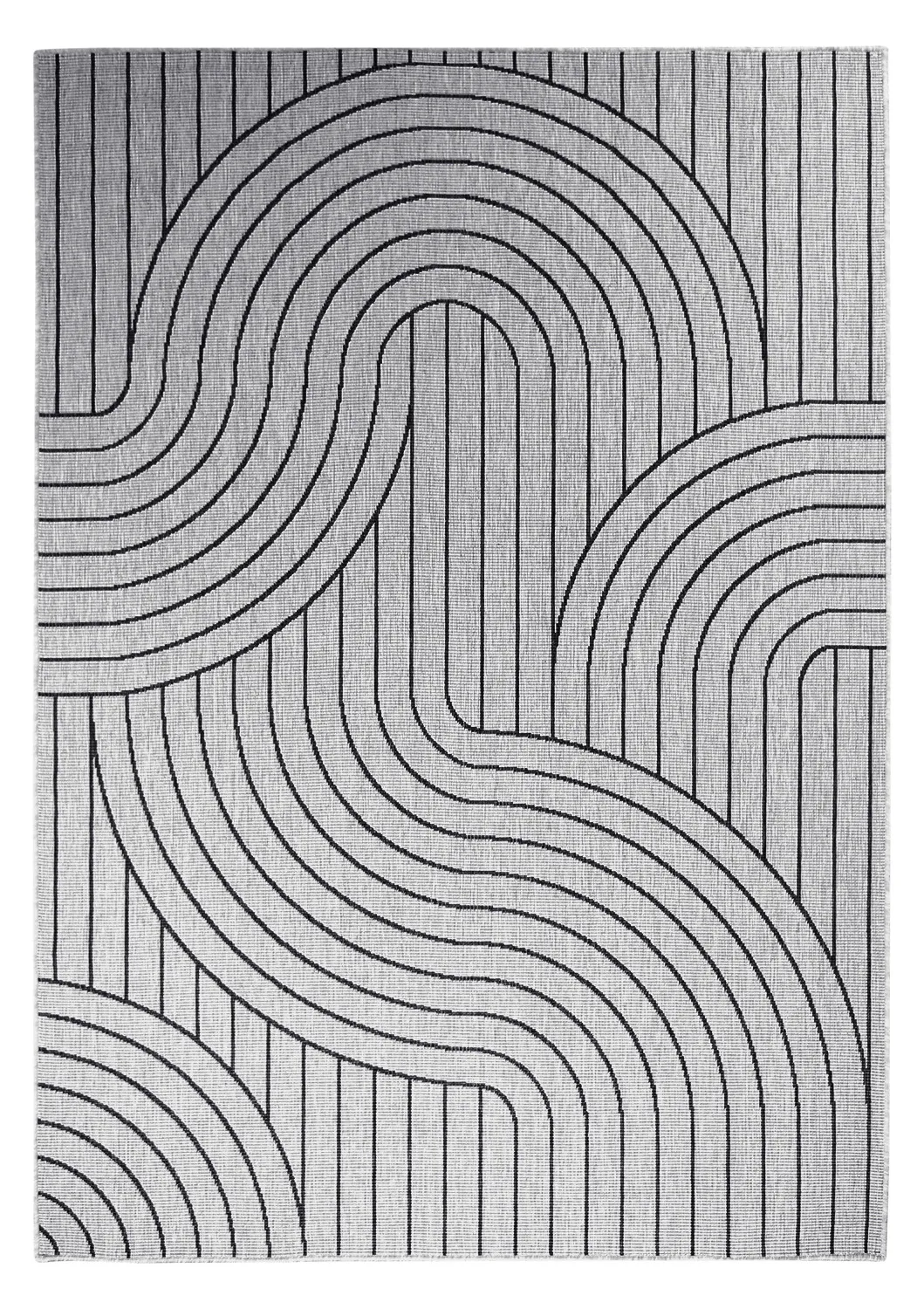 Tapete para interior e exterior - Maynard (preto)