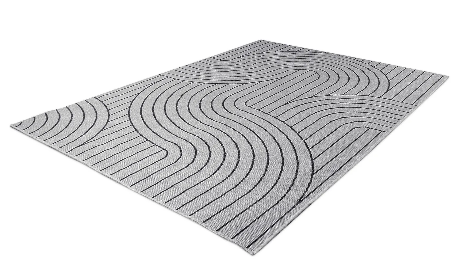 Tapete para interior e exterior - Maynard (preto)