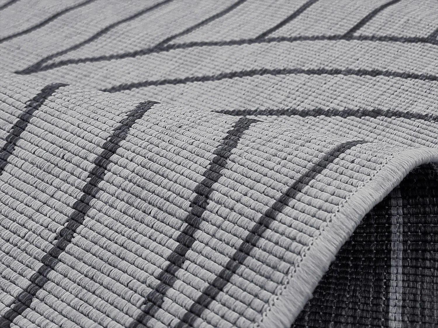 Tapete para interior e exterior - Maynard (preto)