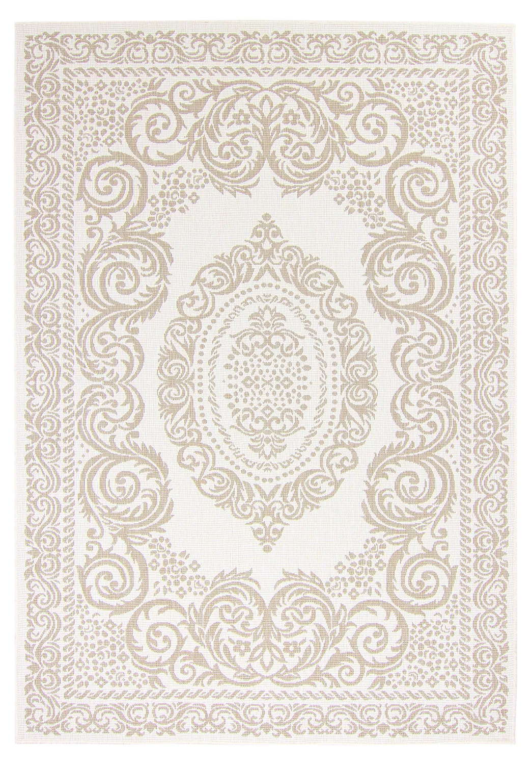 Tapete para interior e exterior - Sylvaine (bege)