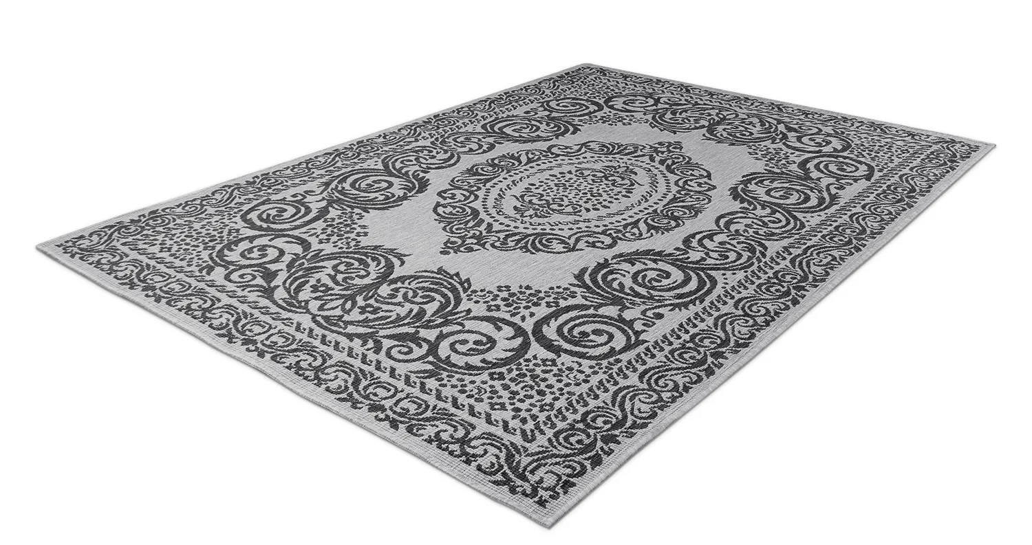 Tapete para interior e exterior - Sylvaine (preto)