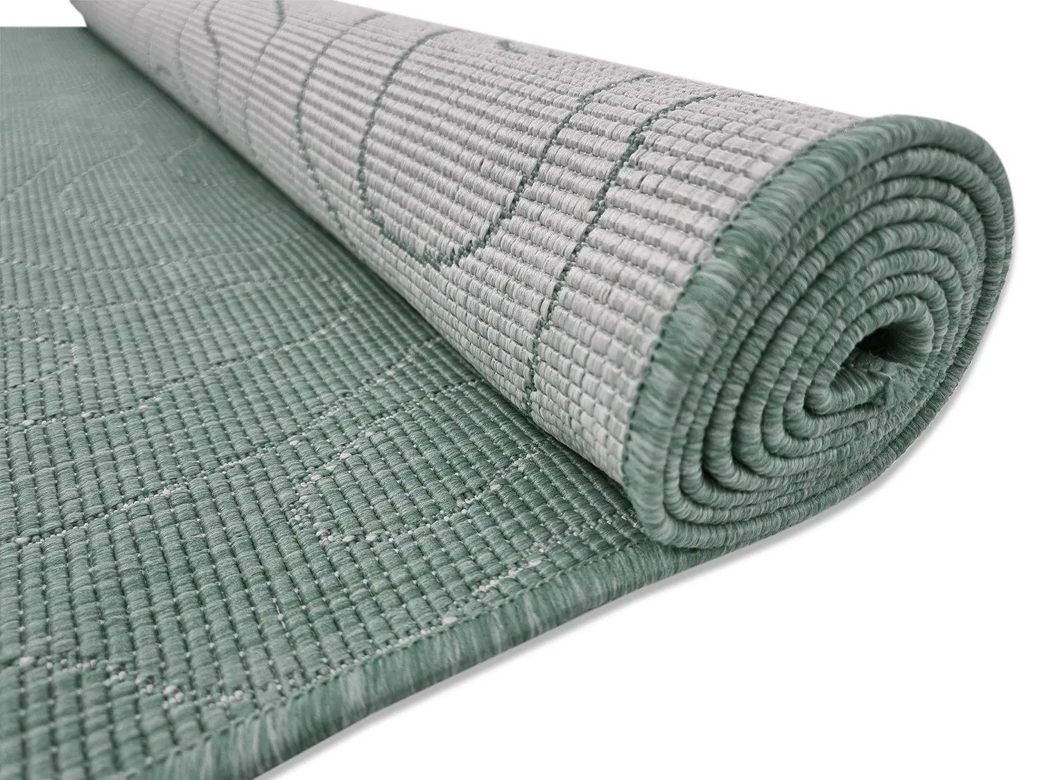 Tapete para interior e exterior - Thurman (verde)
